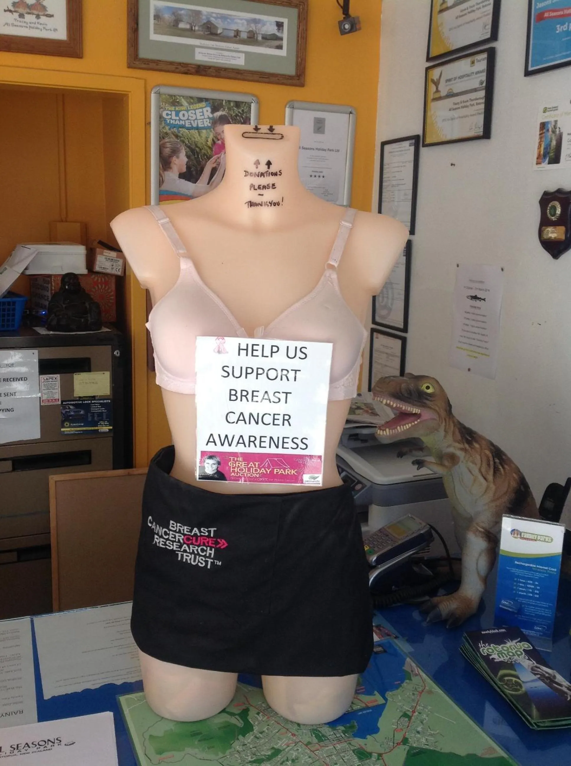 Decorative detail in All Seasons Holiday Park