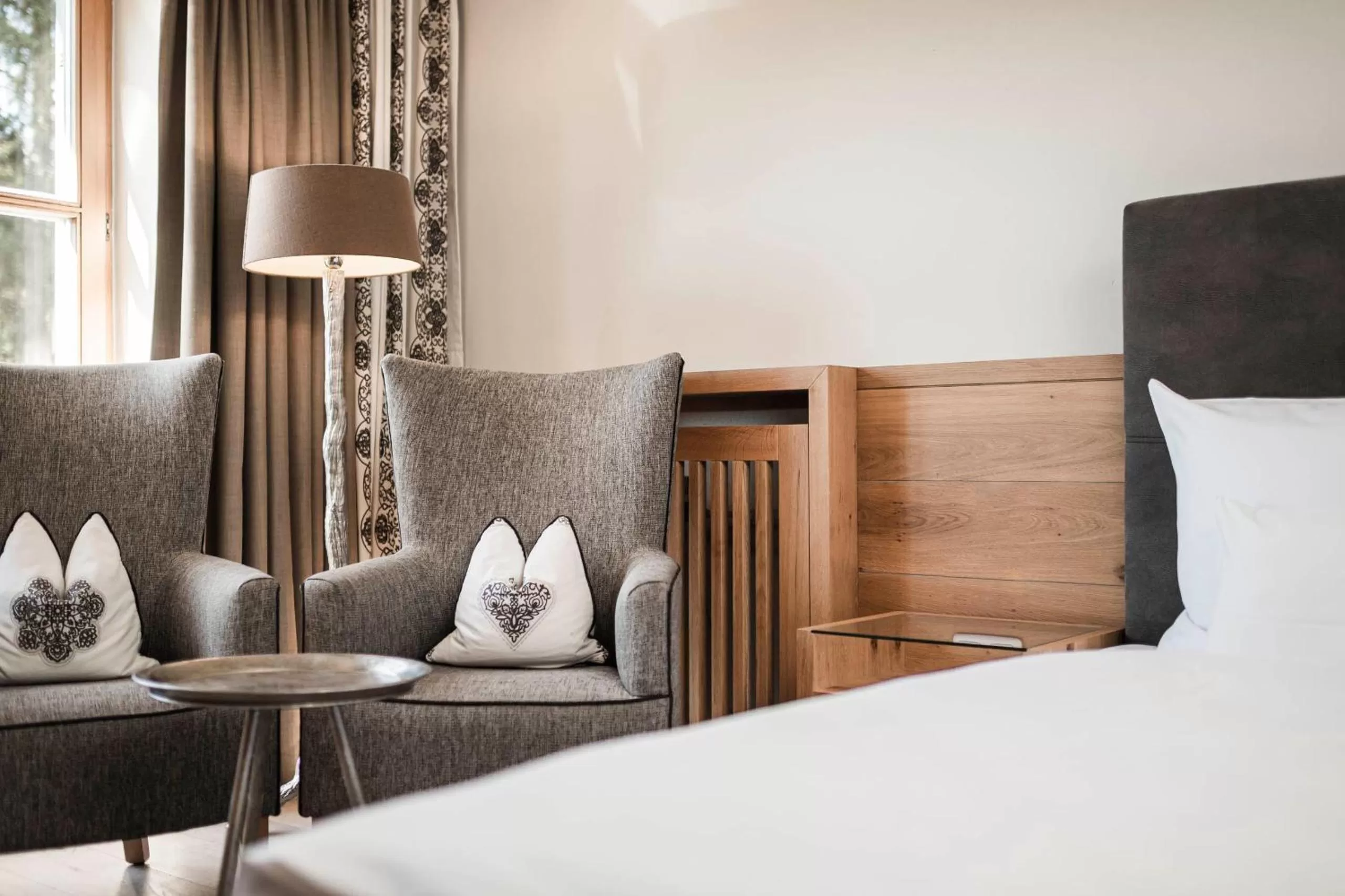 Bed in Parkhotel am Soier See