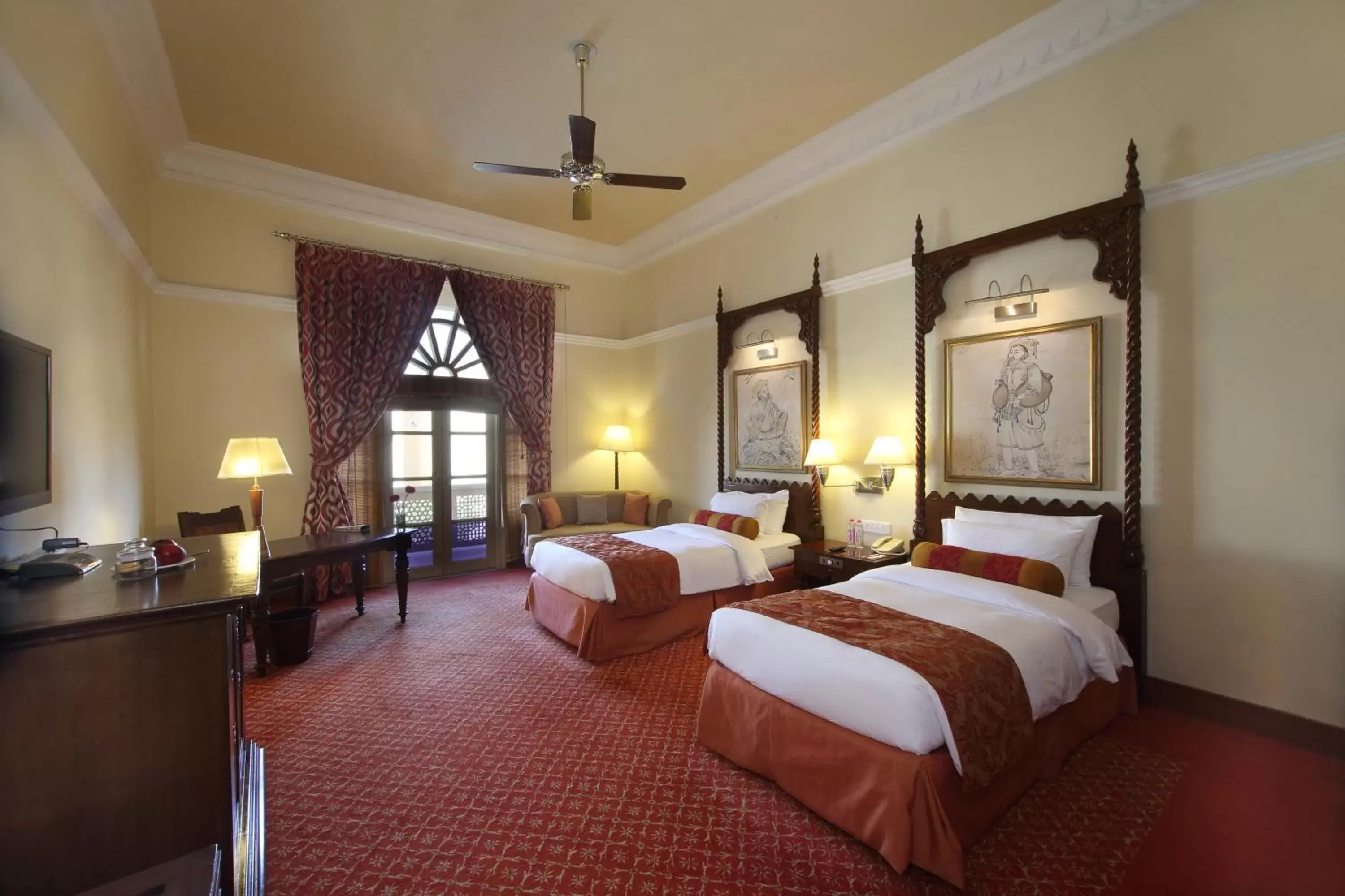 Deluxe Garden View Twin Room - single occupancy in Taj Hari Mahal Jodhpur Deluxe Garden View Twin Room - single occupancy in Taj Hari Mahal Jodhpur