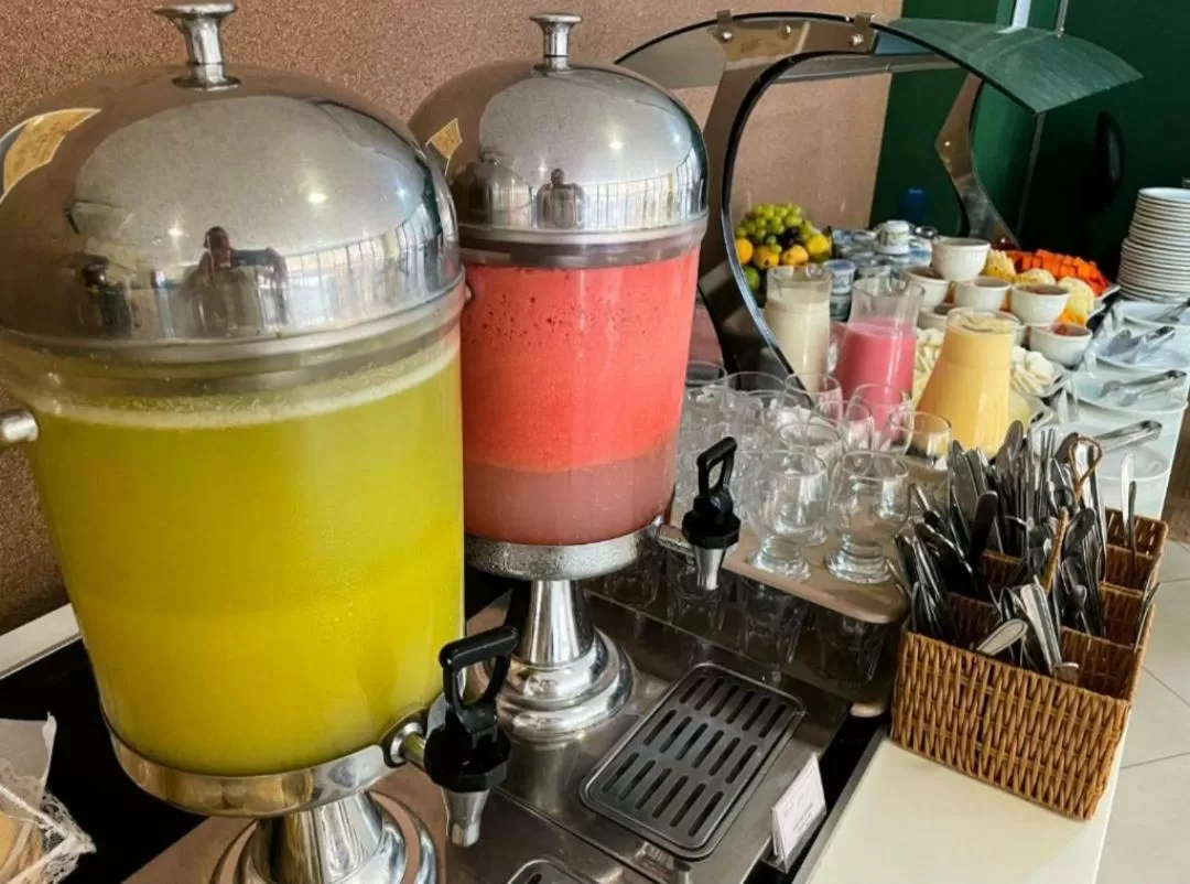 Continental breakfast in Ponta Negra Flat Confort 18 Andar