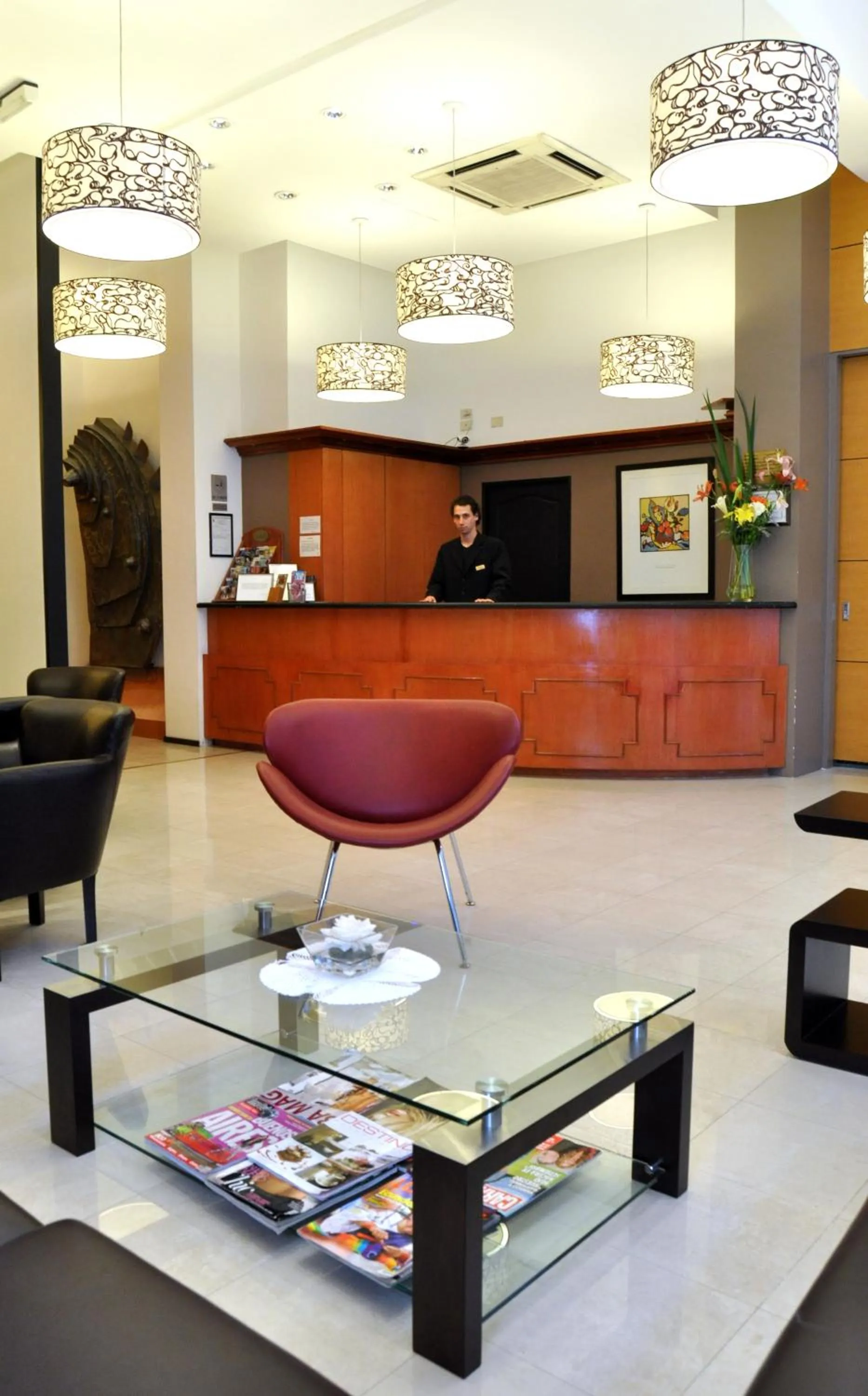 Lobby or reception in Hotel UTHGRA de las Luces