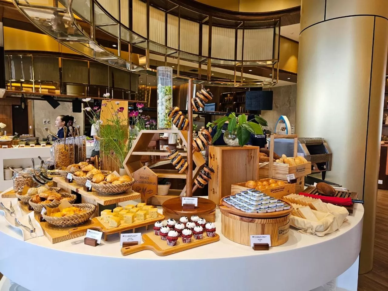 Breakfast in Wyndham Grand KN Paradise Cam Ranh