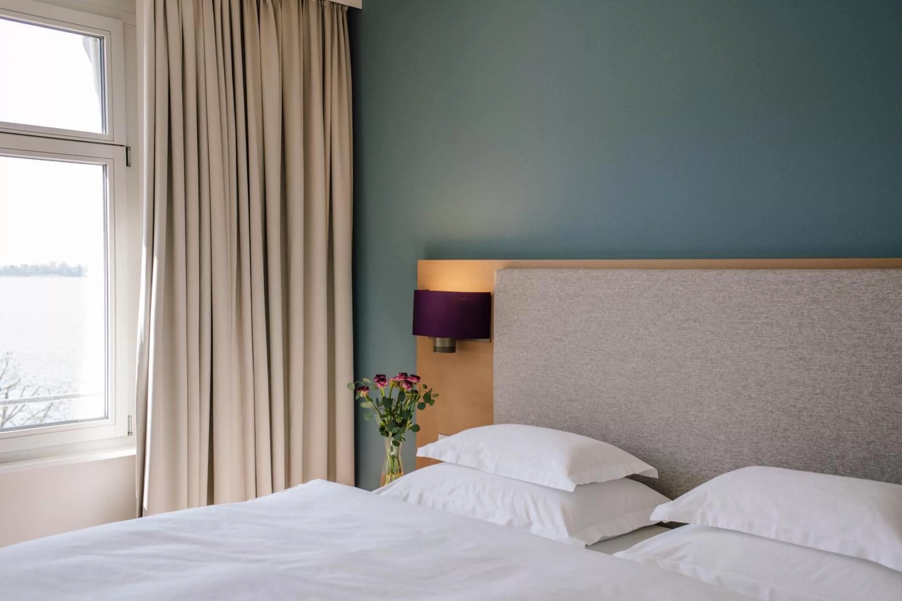 Bed in Seehotel am Kaiserstrand