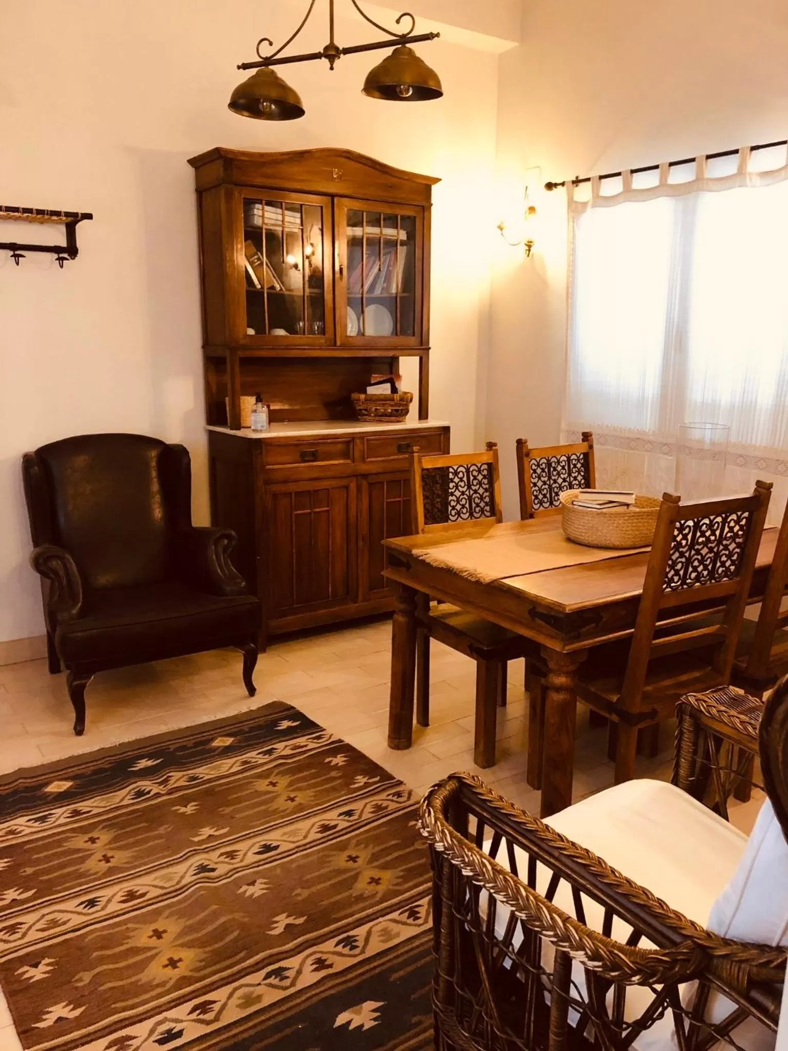 Living room in Hospedería Ballesteros