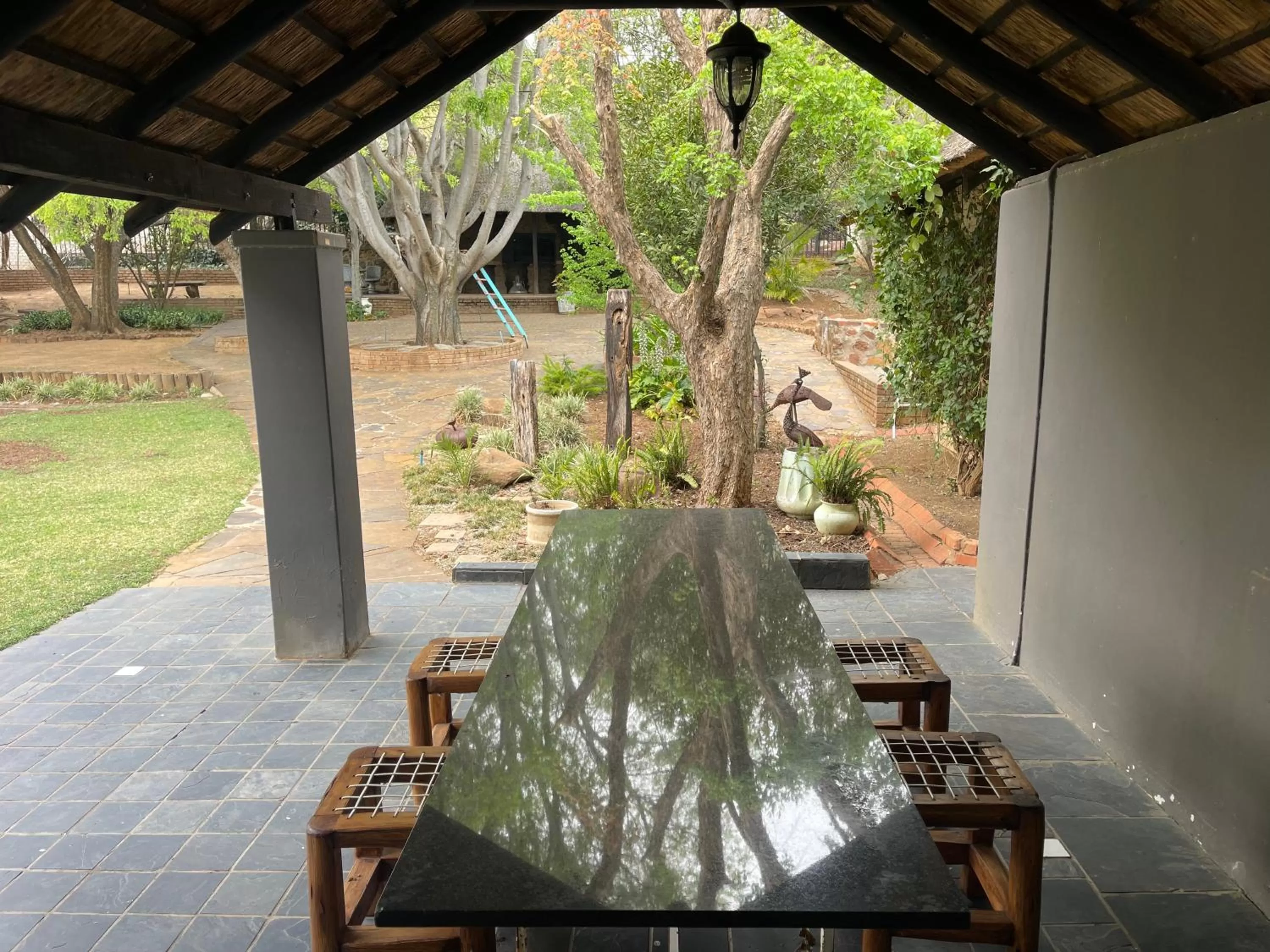 Patio in Grants Hill Inn