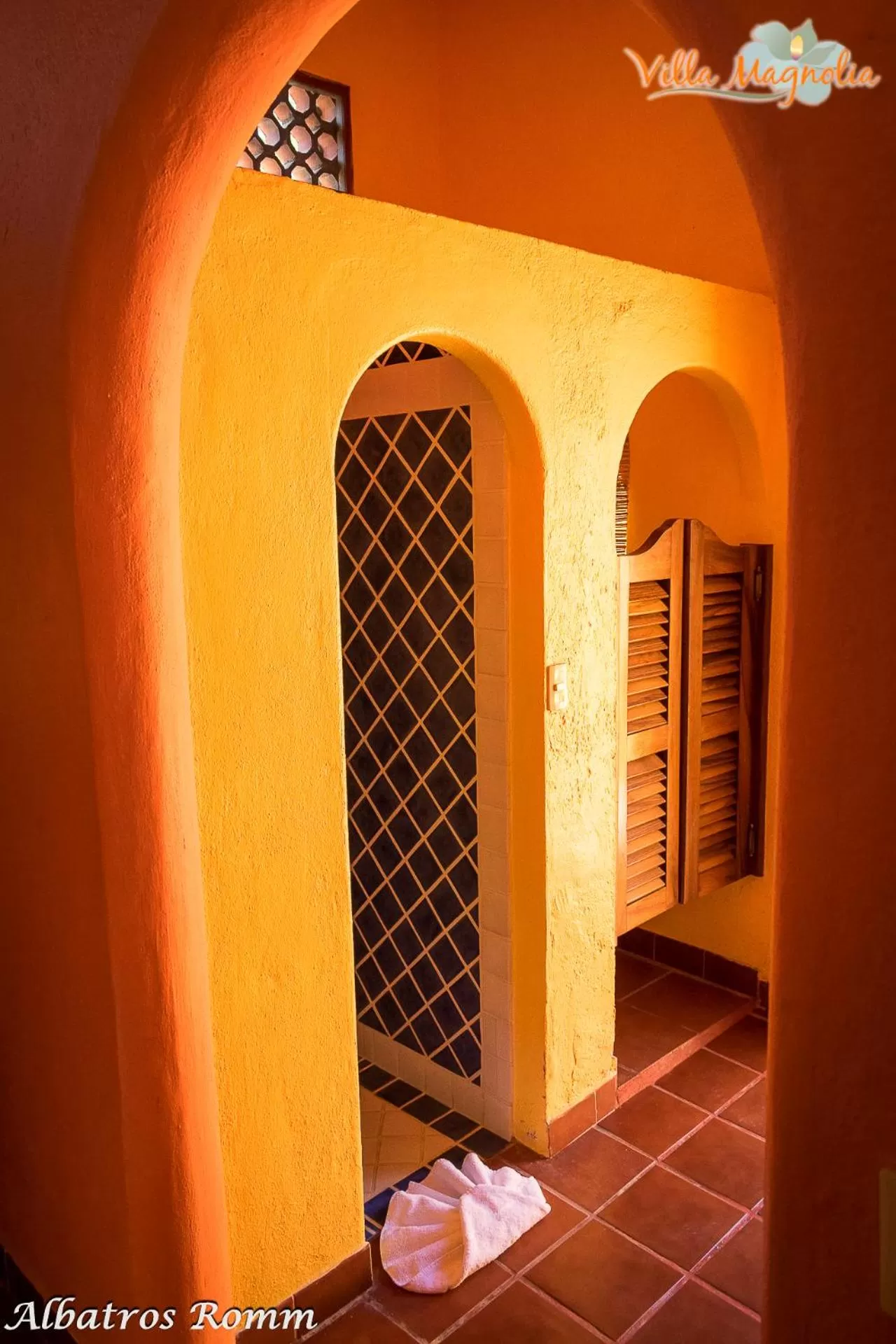 Shower in Casa Villa Magnolia B&B