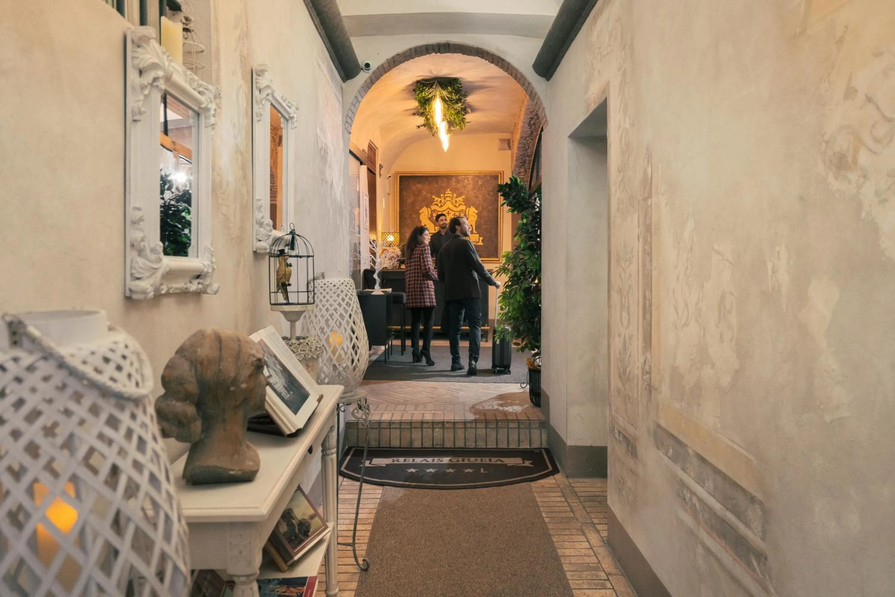 Lobby or reception in Relais Giulia