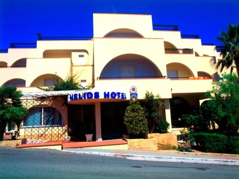 Facade/entrance in Helios Hotel