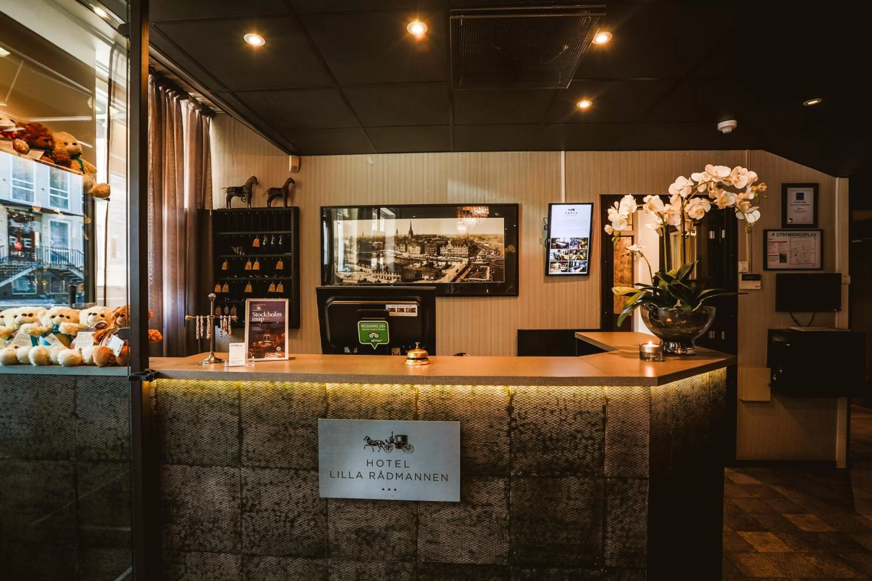 Lobby or reception in Lilla Rådmannen