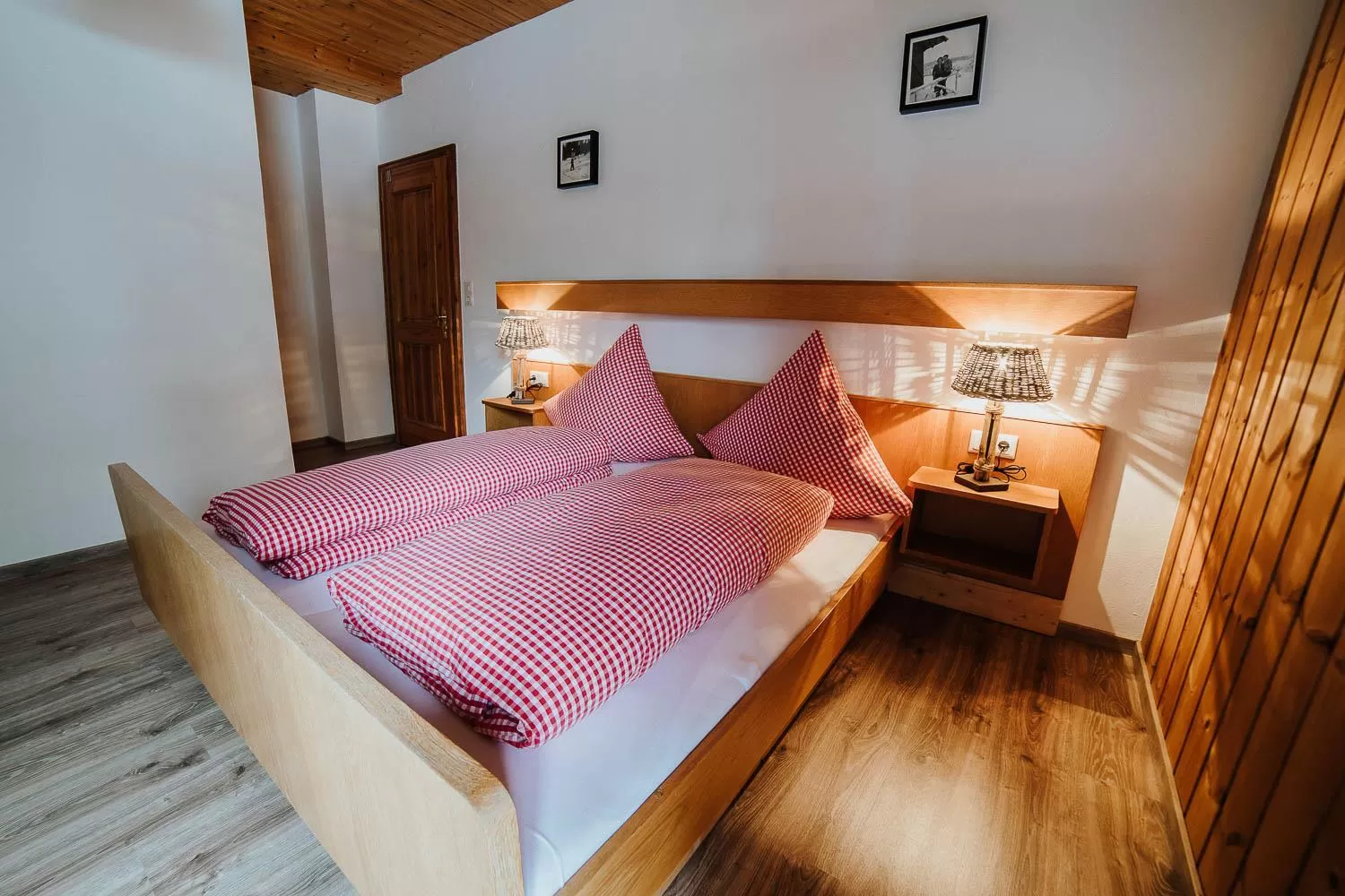 Bed in Berggasthof Hochpröller