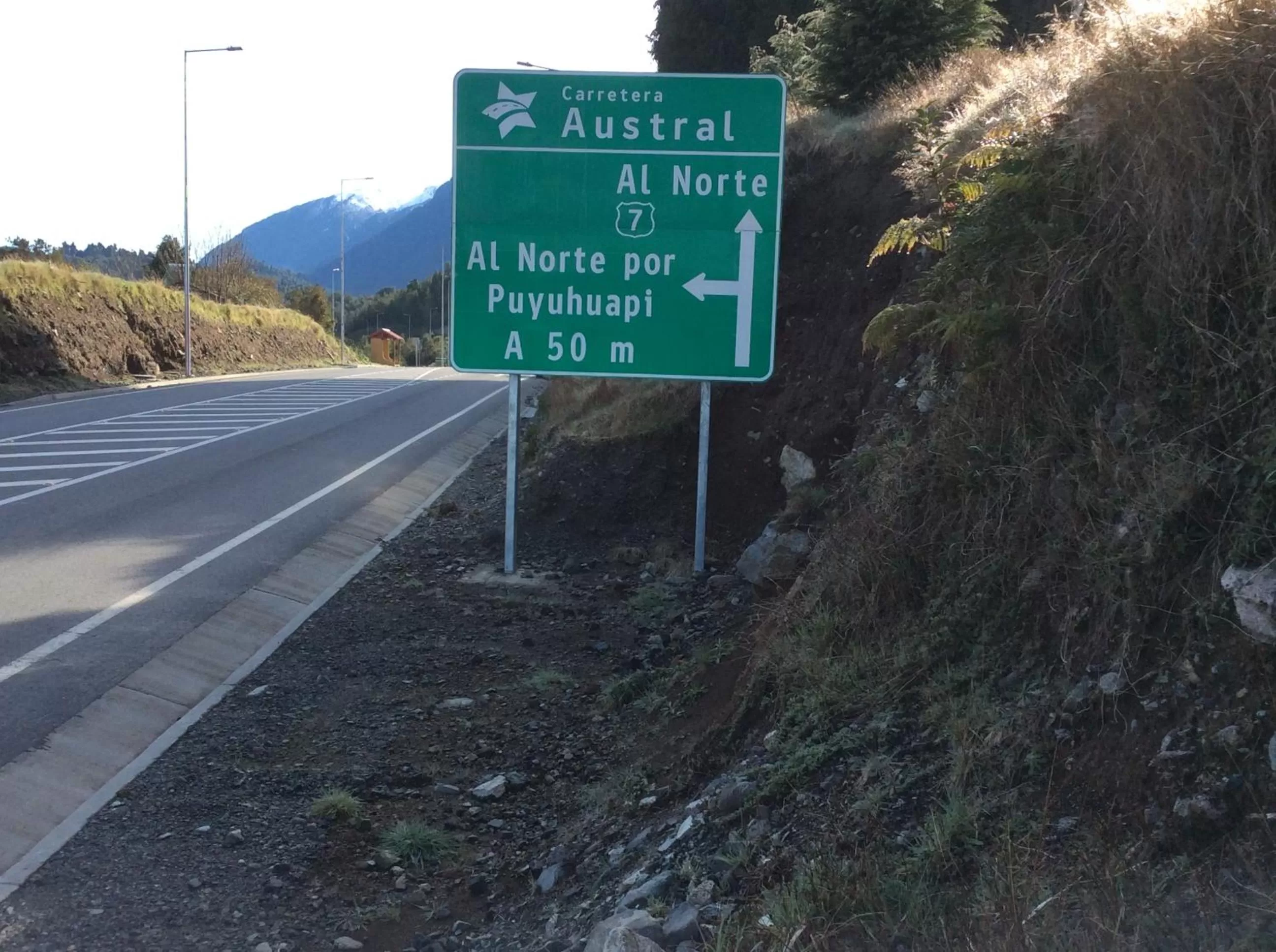 Natural landscape in Los Mañíos Del Queulat Puyuhuapi