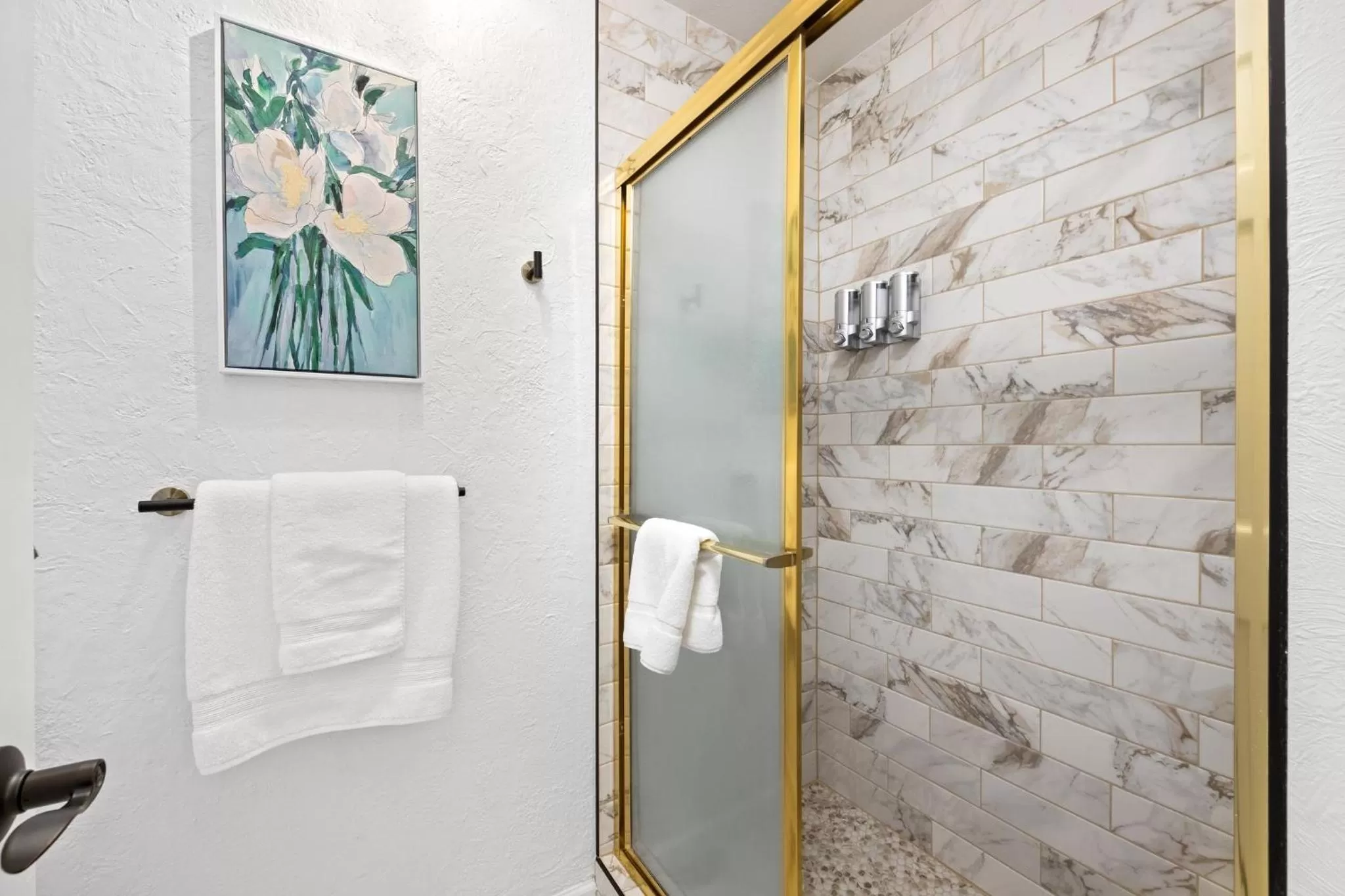 Shower in Flora House Denver