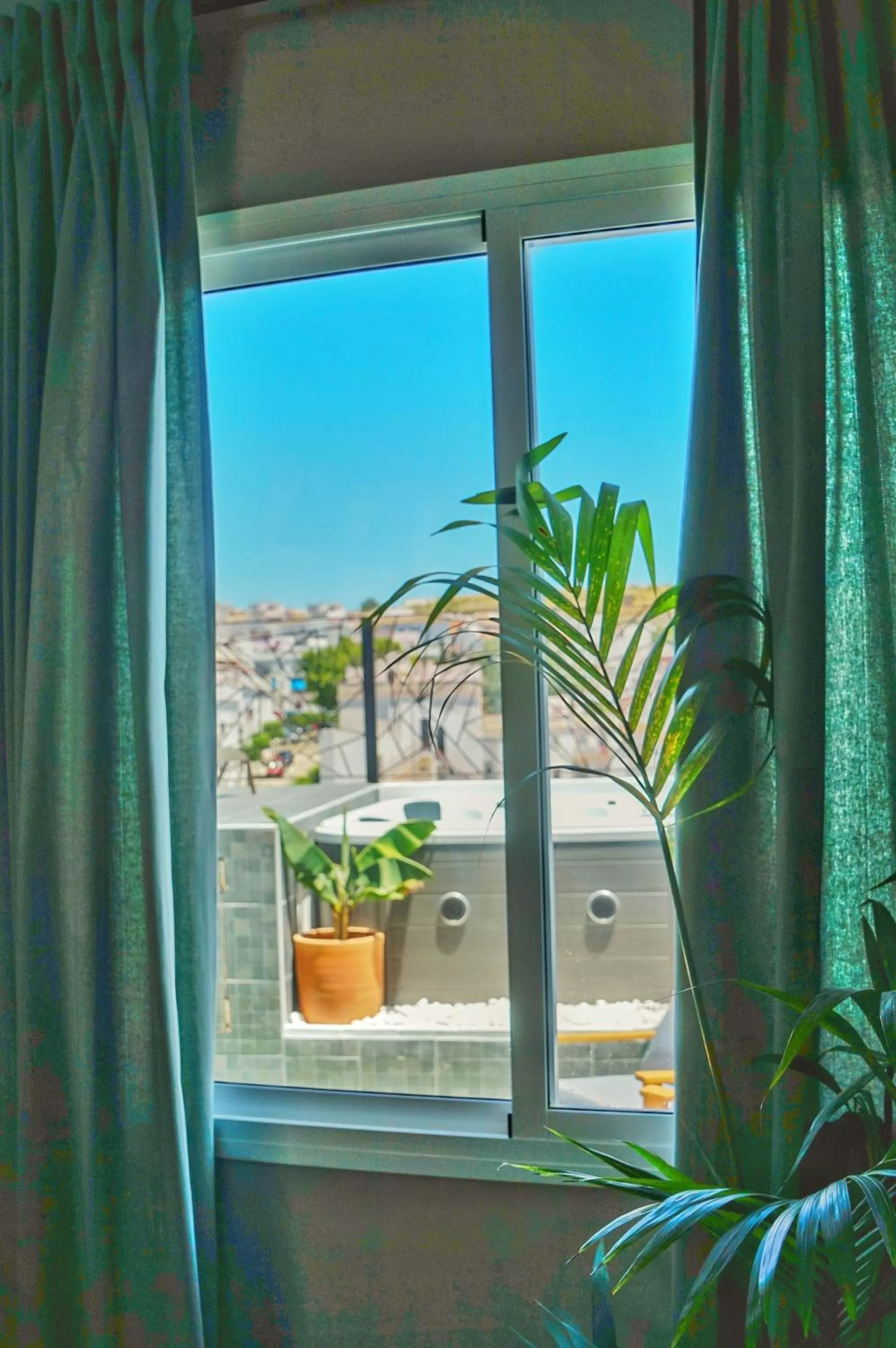 City view in Hotel Posada de las Cuevas