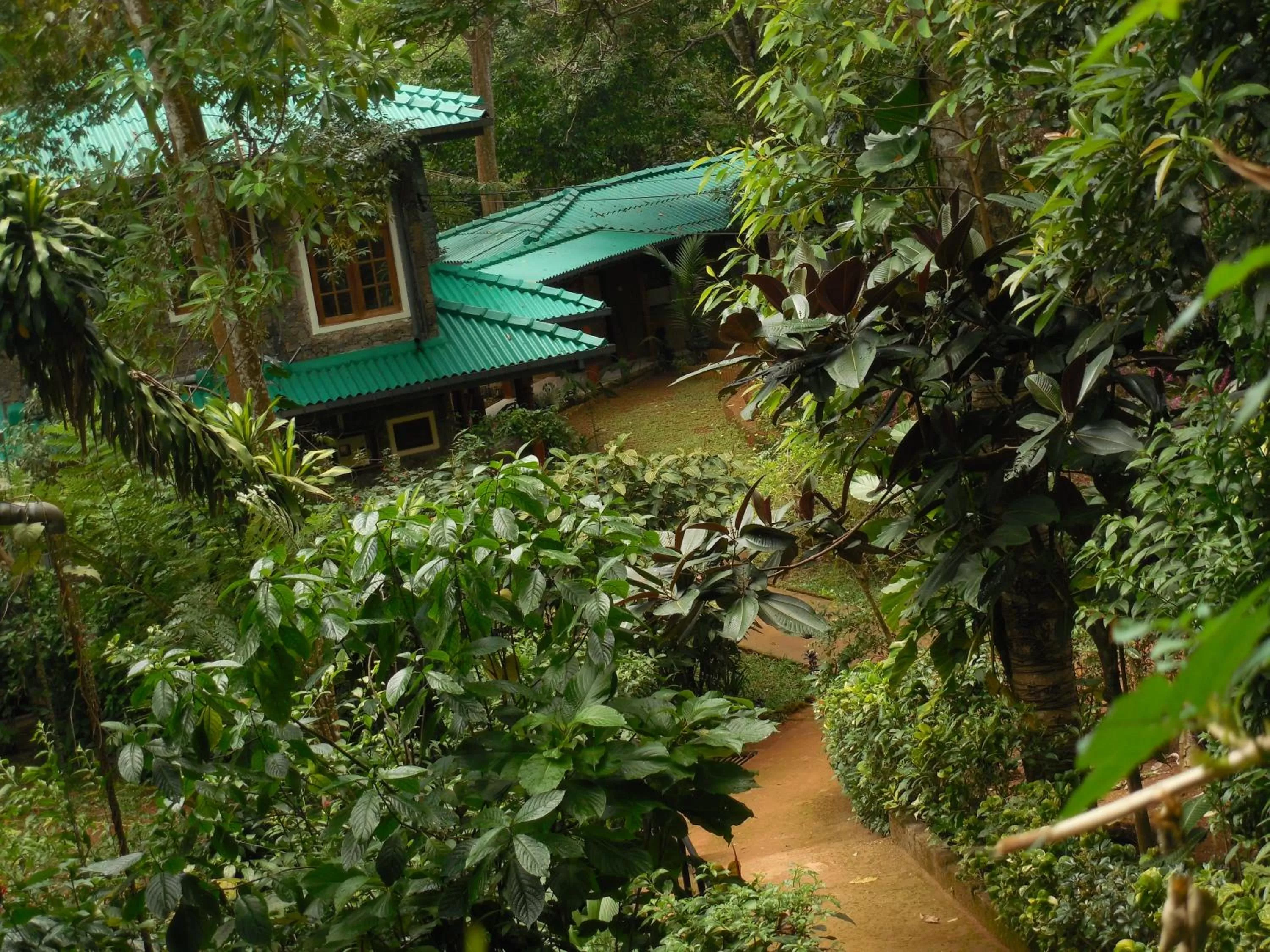 Garden view in Le leopard d 'argent