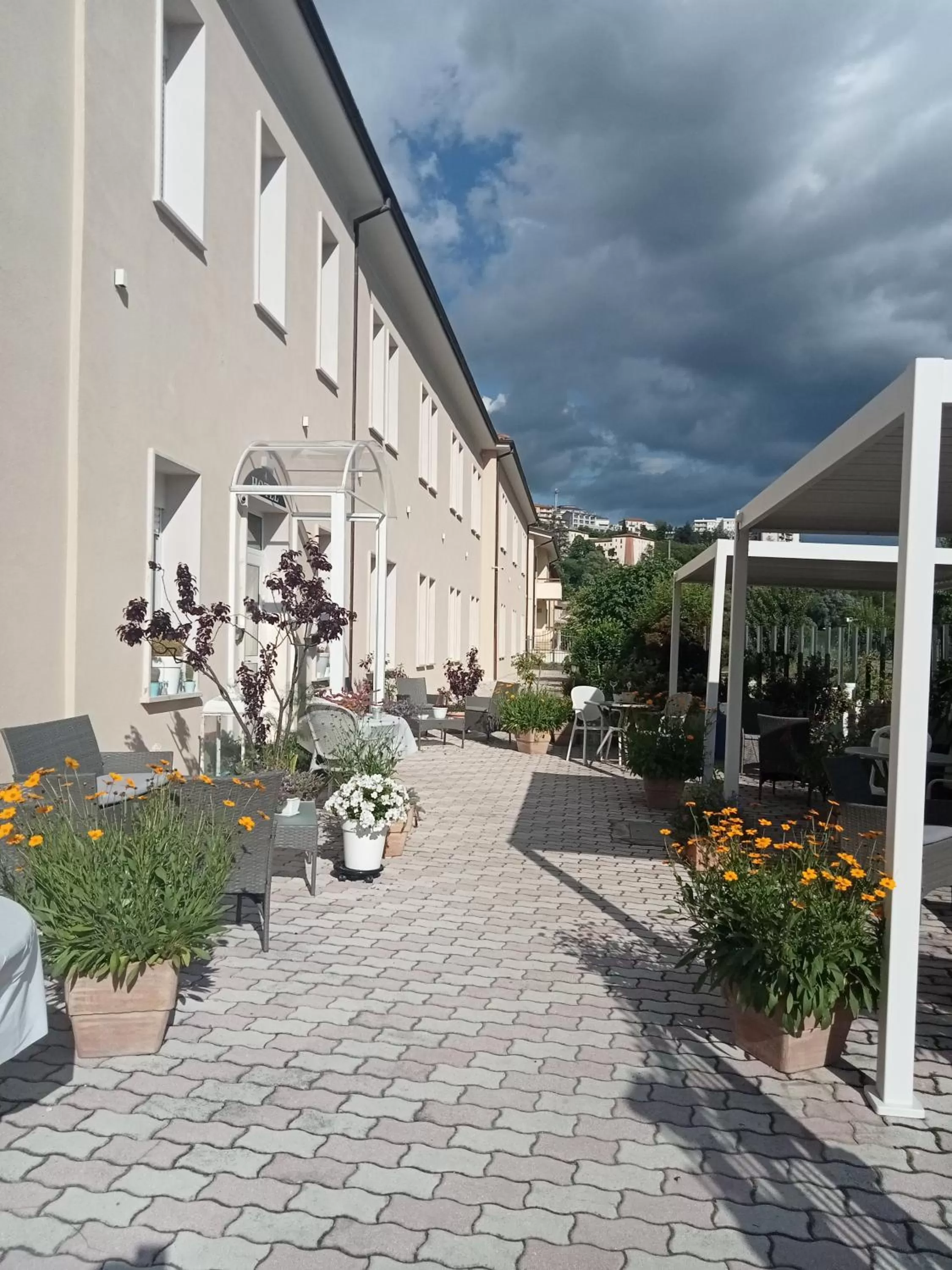 Property building in Hotel Porta Rivera