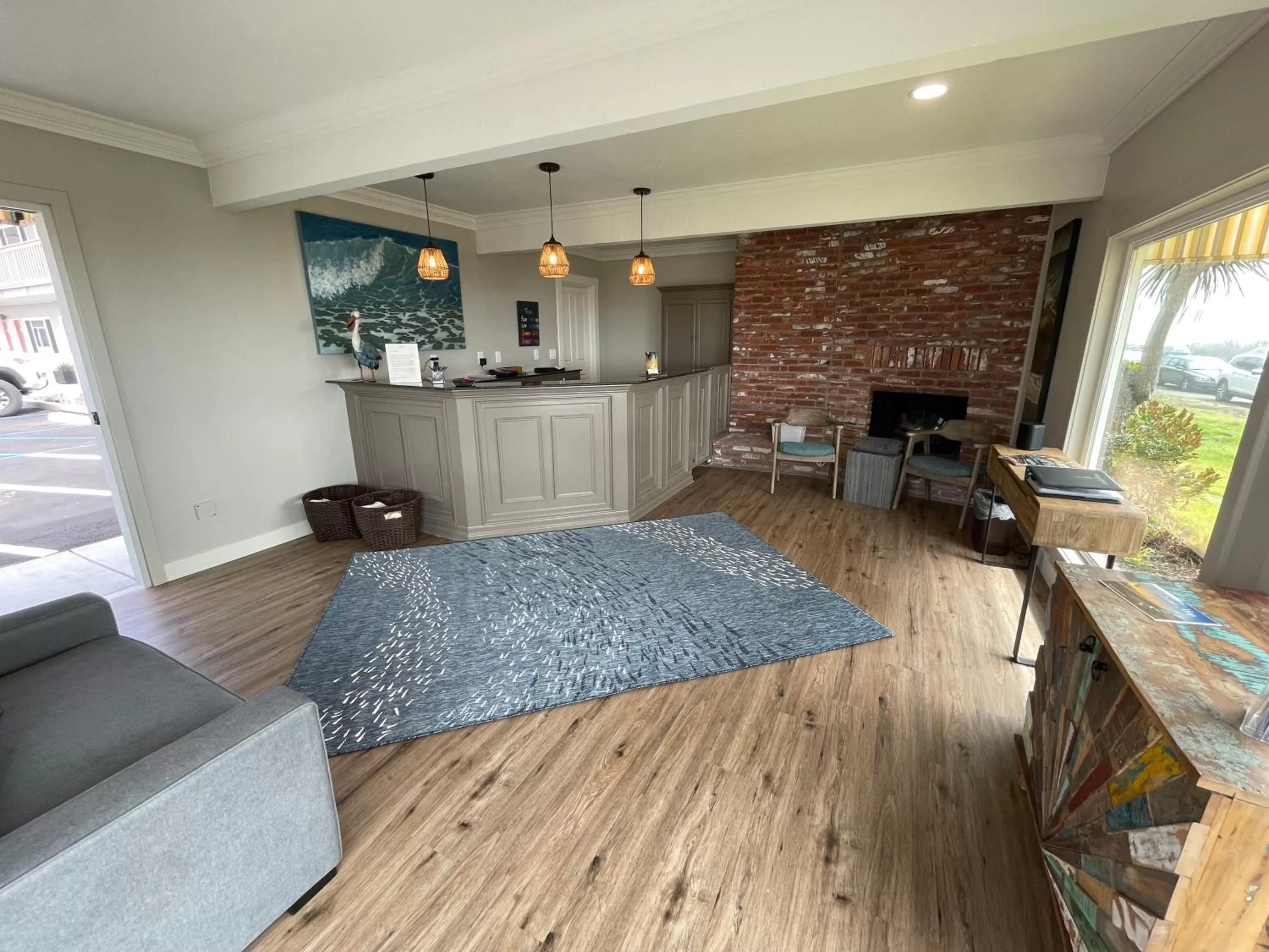 Lobby or reception in Castle Inn