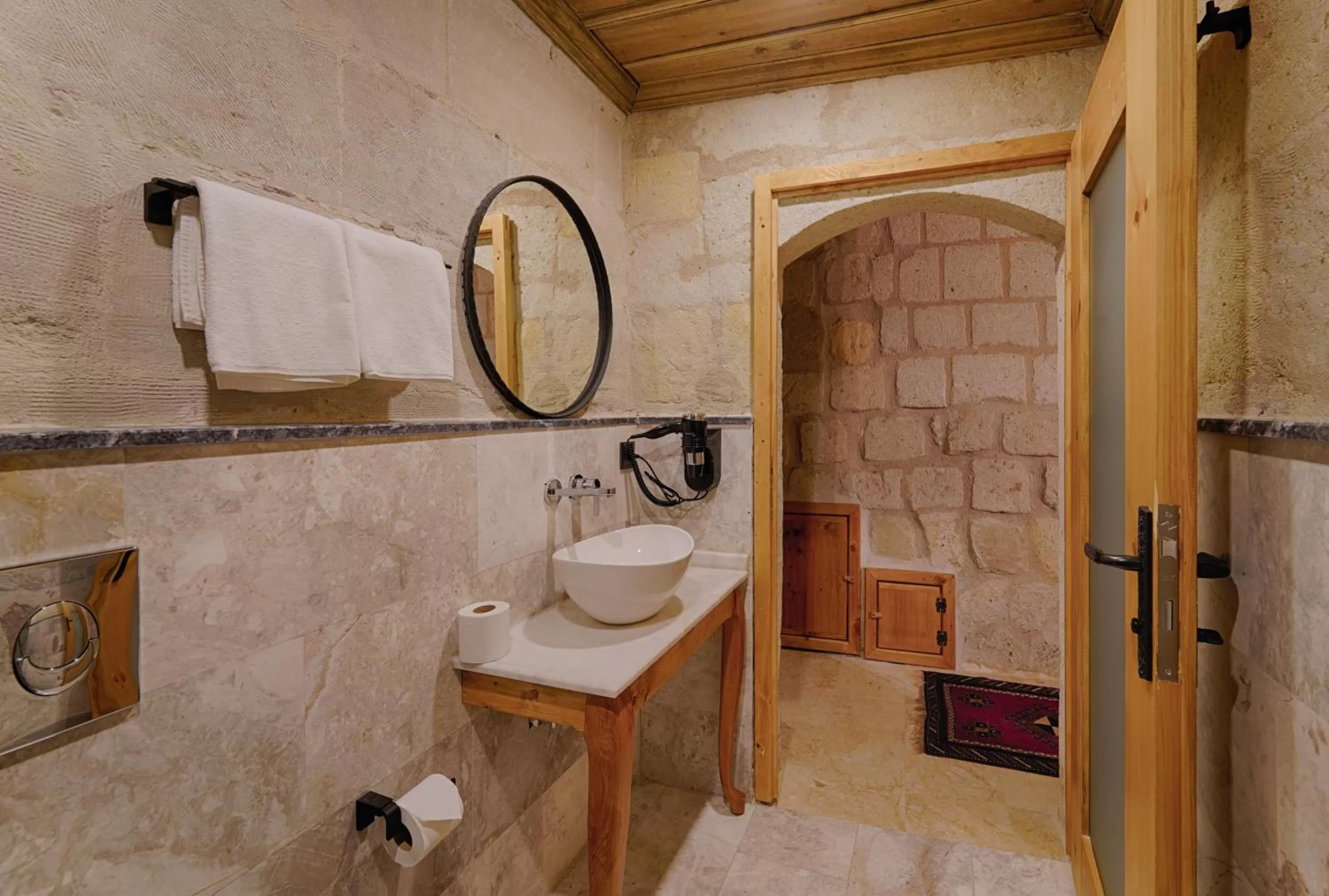 Bathroom in Concept Cave House