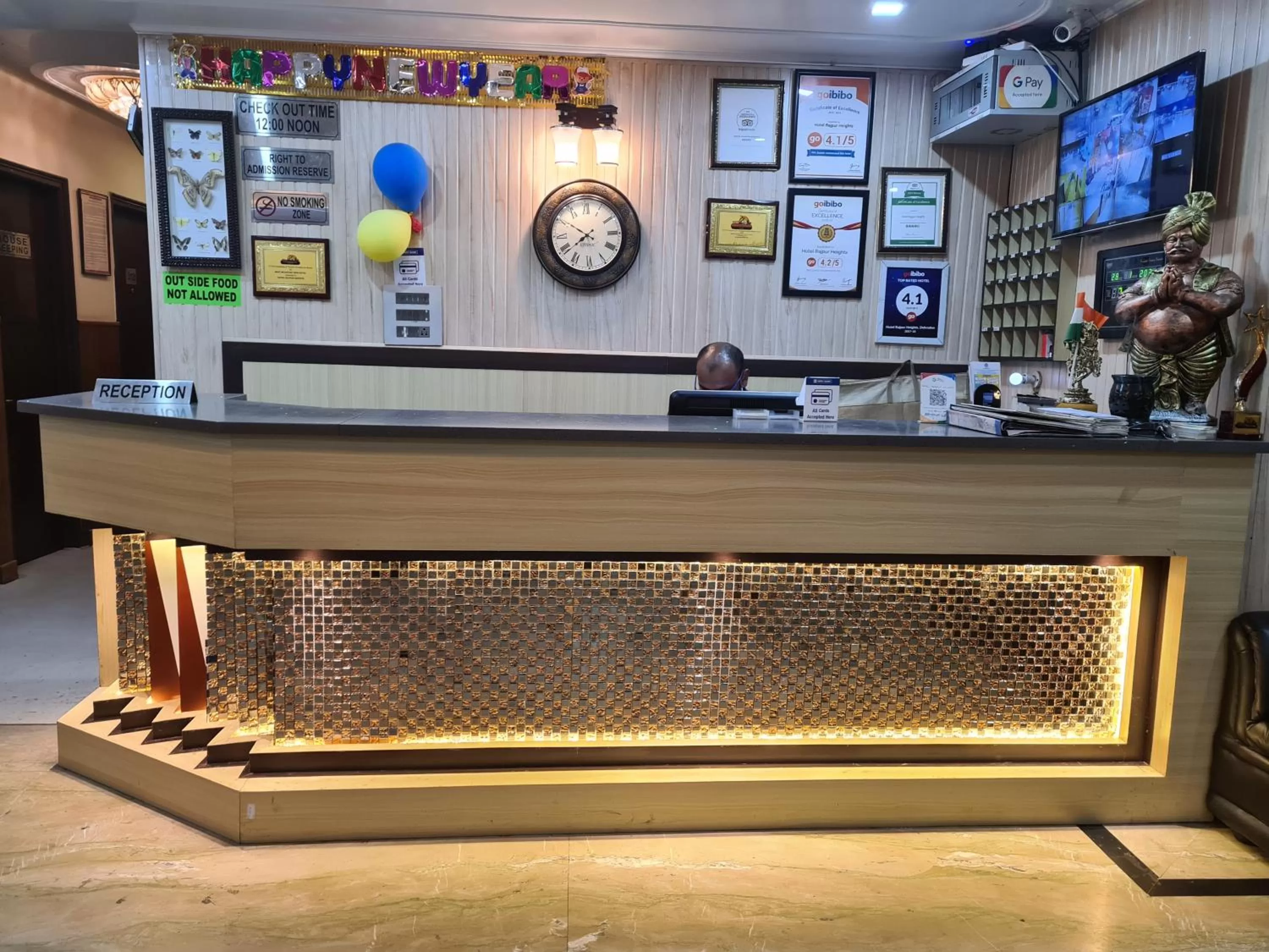 Property building in Hotel Rajpur Heights