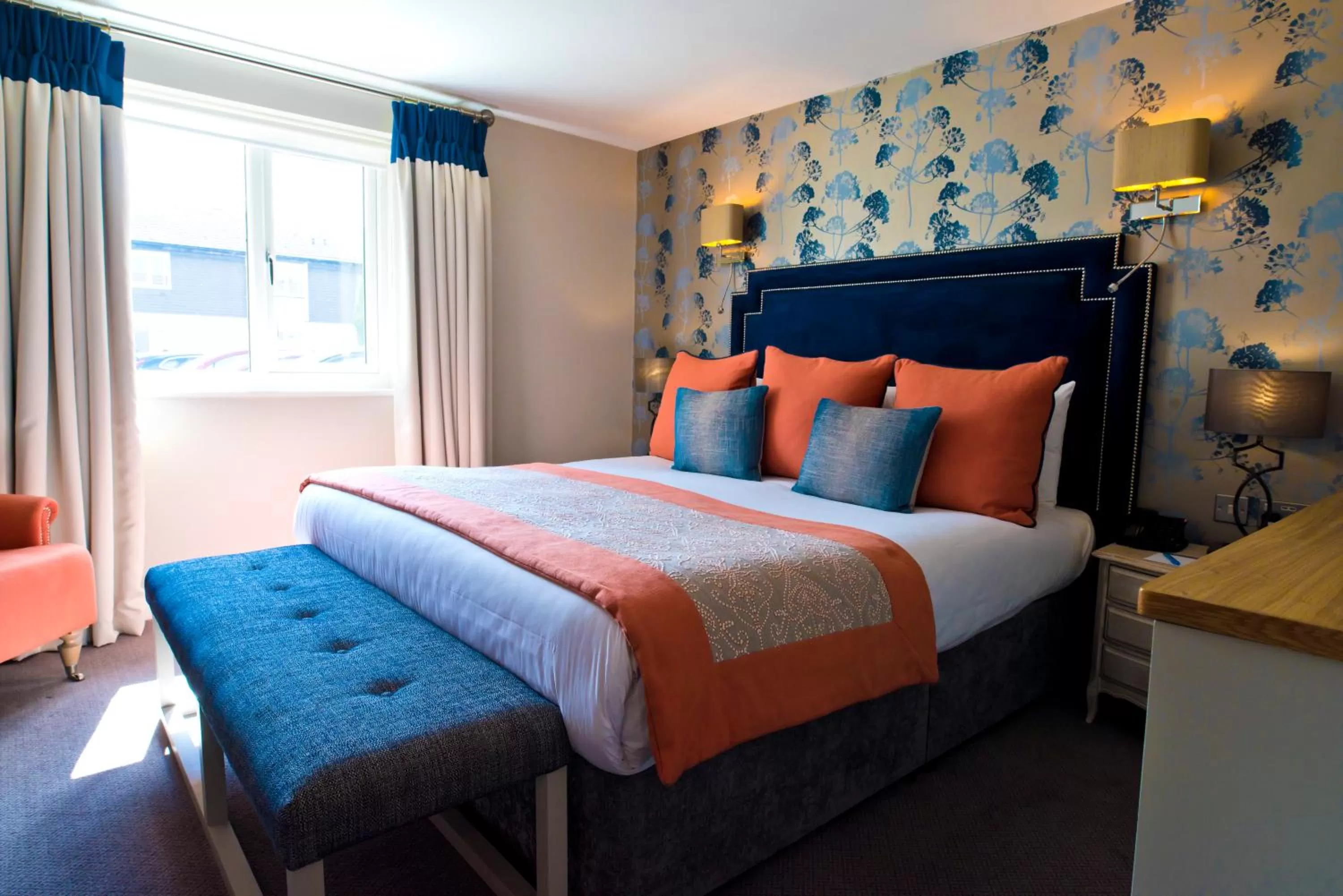 Bed in Thornton Hall Hotel & Spa