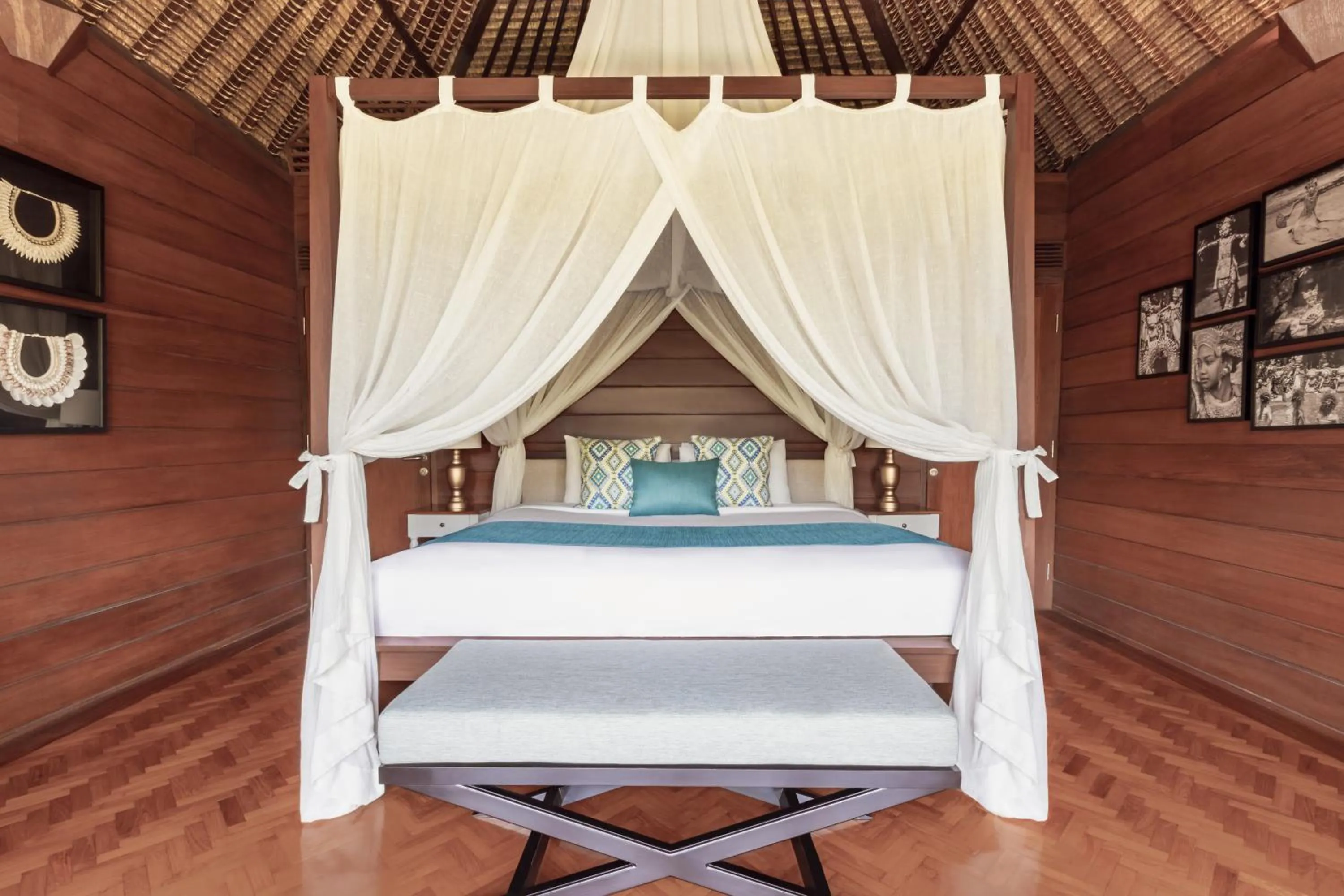 Bedroom, Bed in The Pavilions Bali