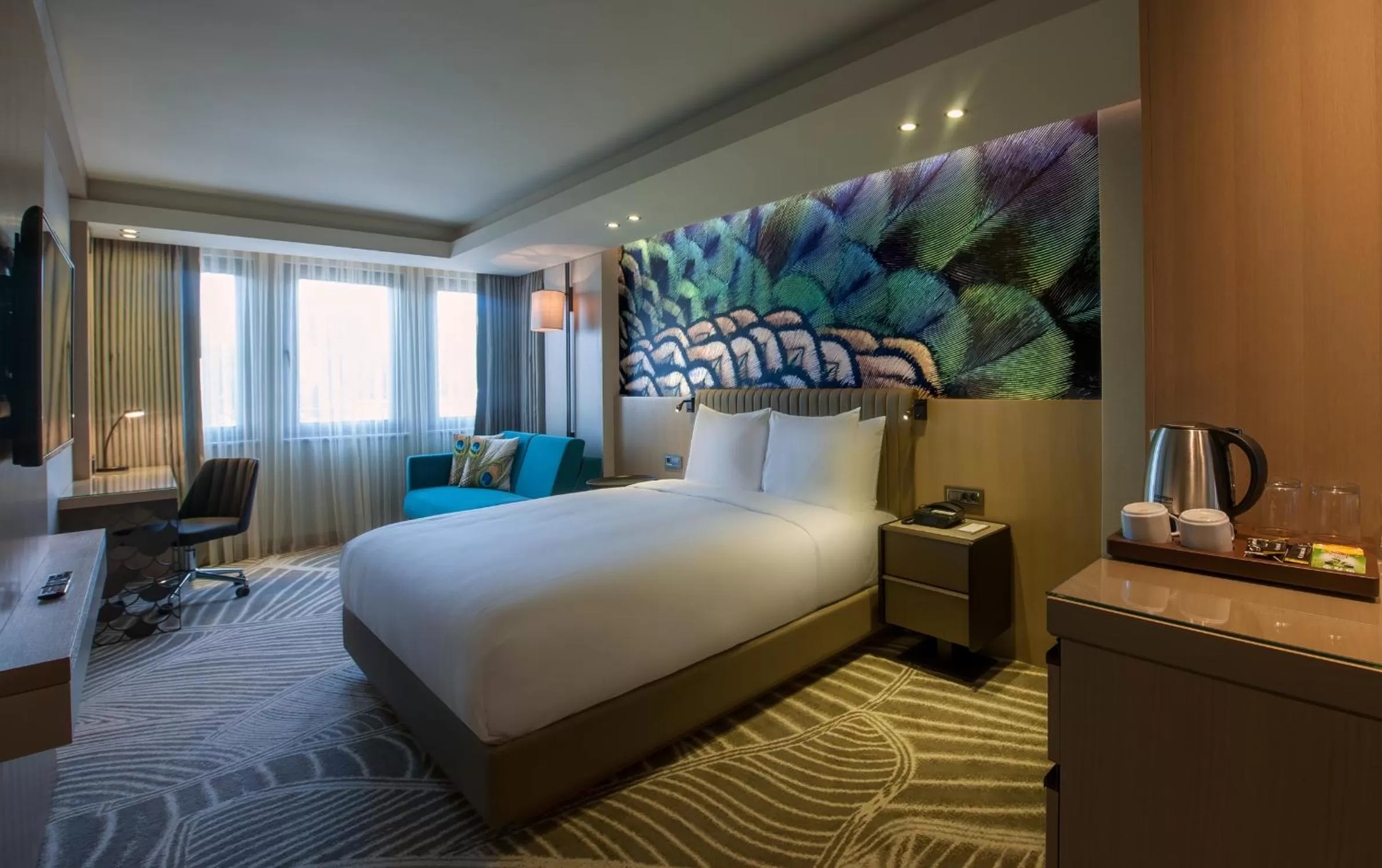 Bed in DoubleTree by Hilton Istanbul - Sirkeci