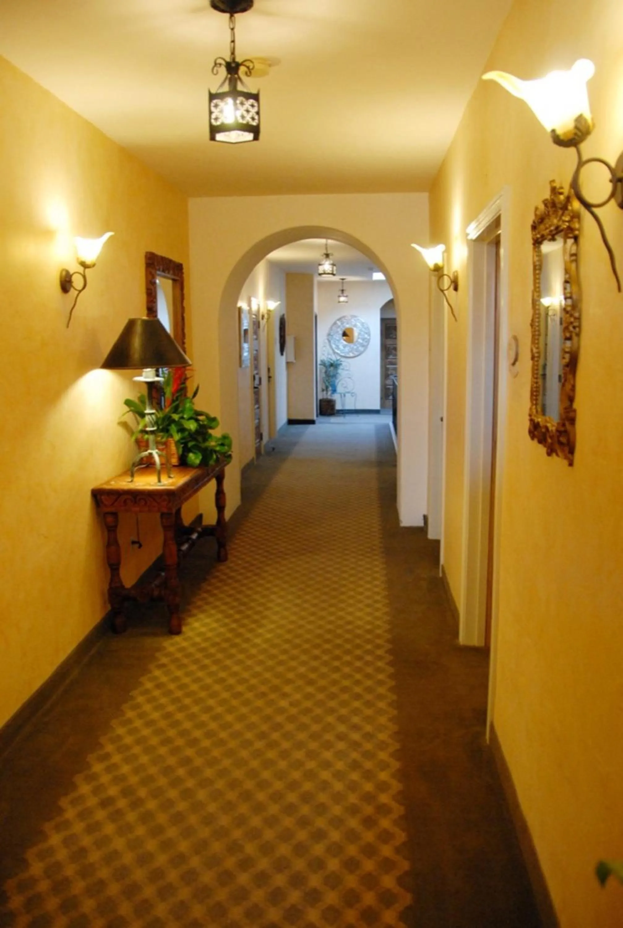 Decorative detail in The Eagle Inn