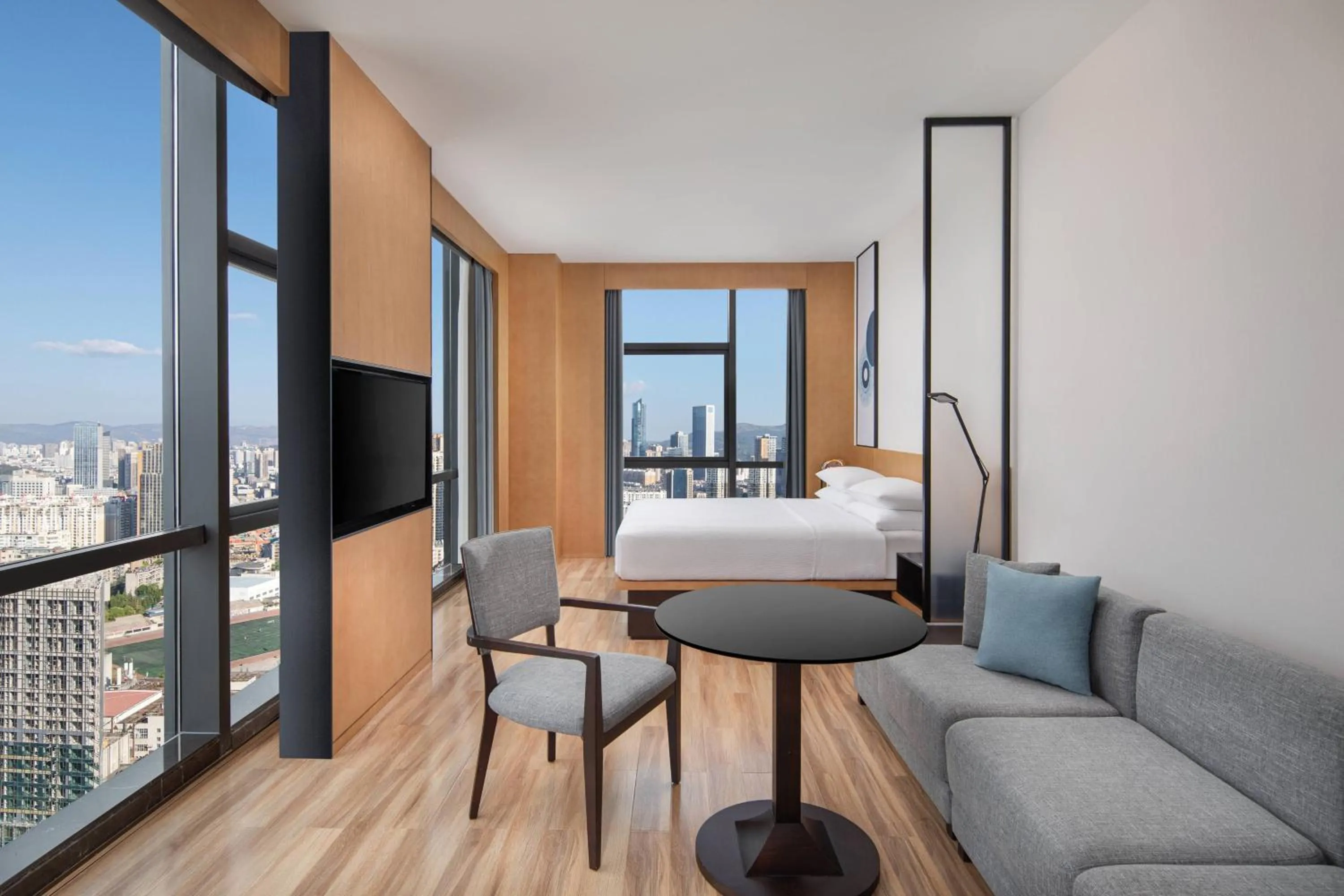 Photo of the whole room, Bed in Fairfield by Marriott Kunming Xinying