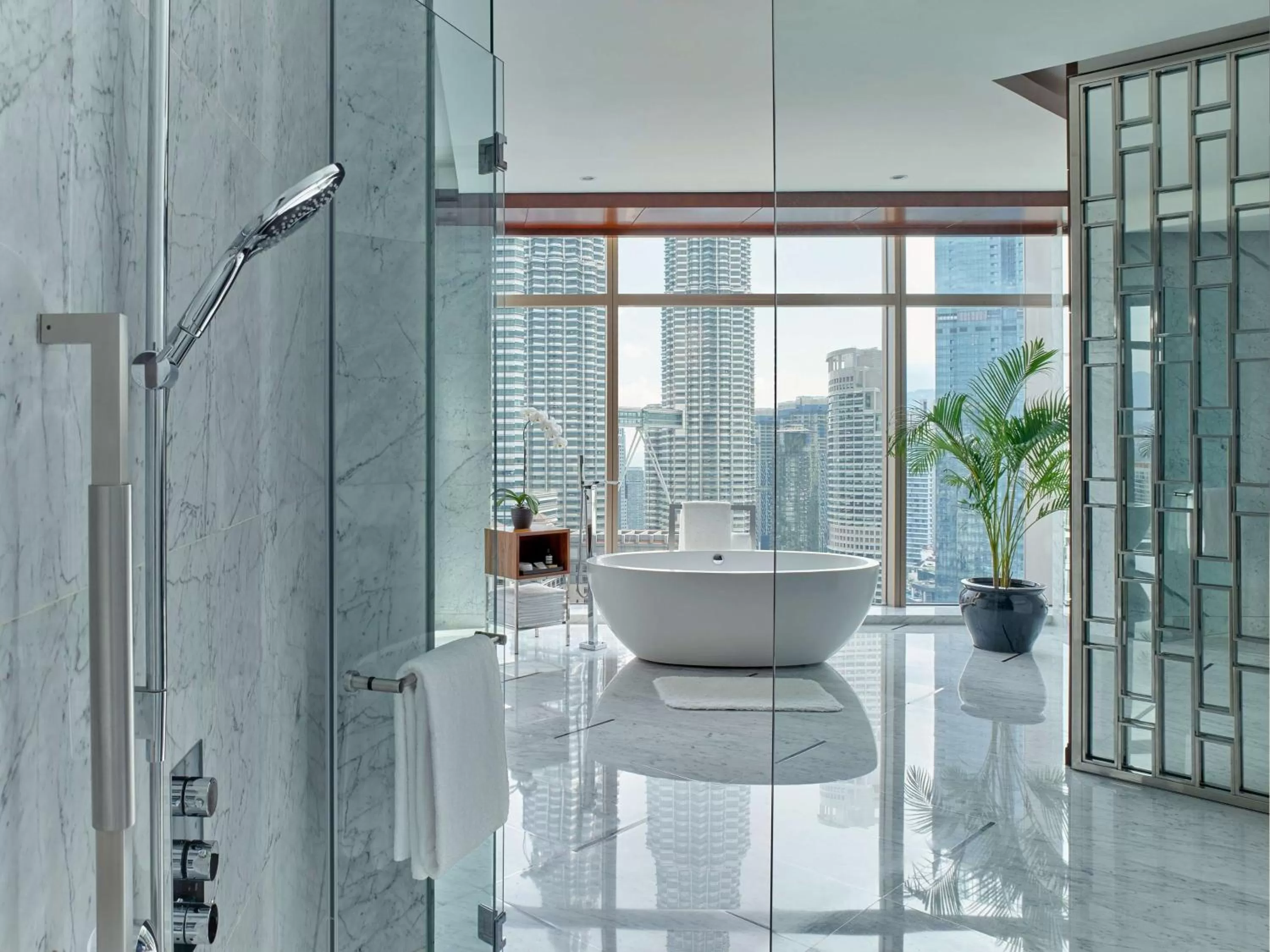 Bathroom in Grand Hyatt Kuala Lumpur