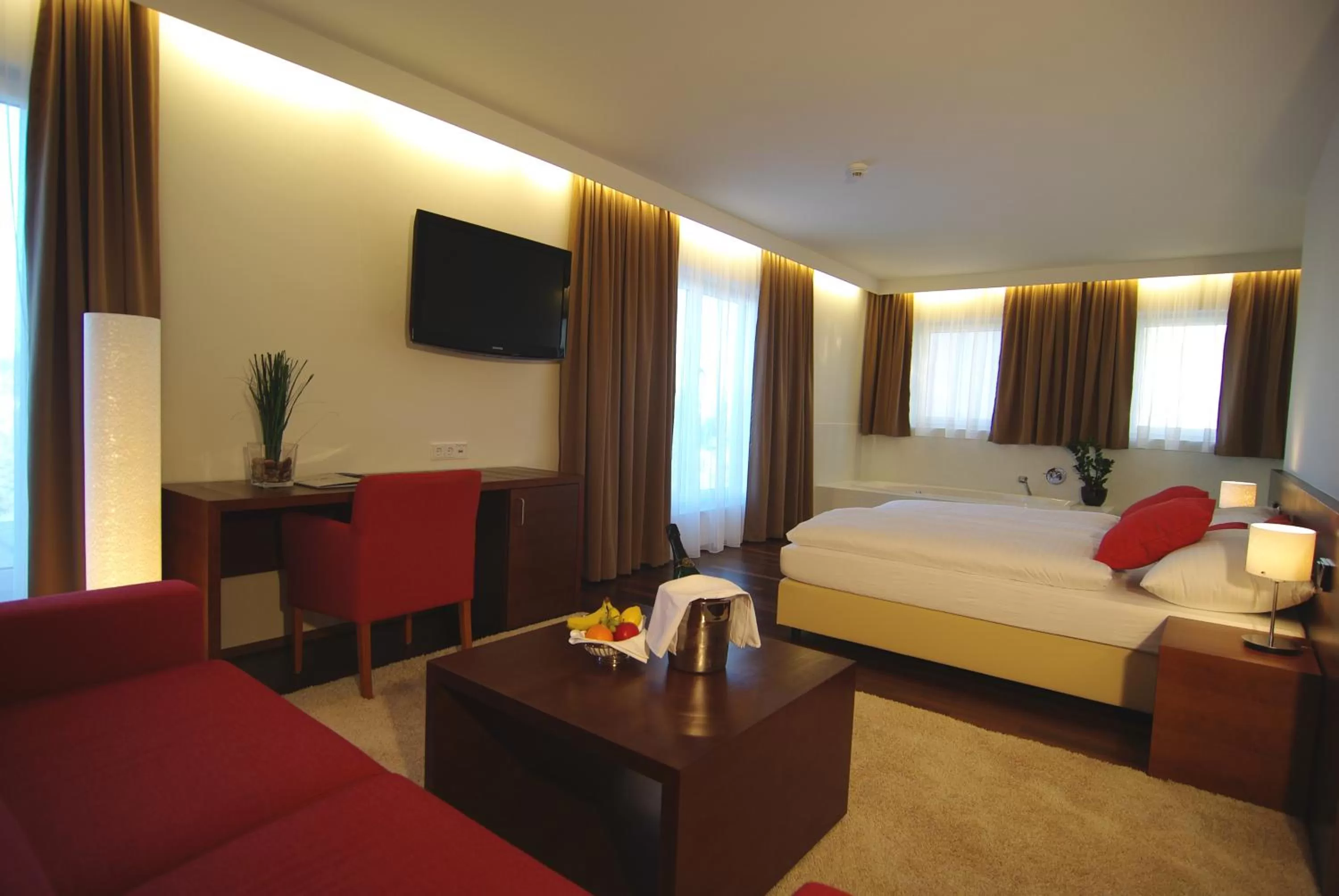 Photo of the whole room, Bed in Hotel & Restaurant Christkindlwirt