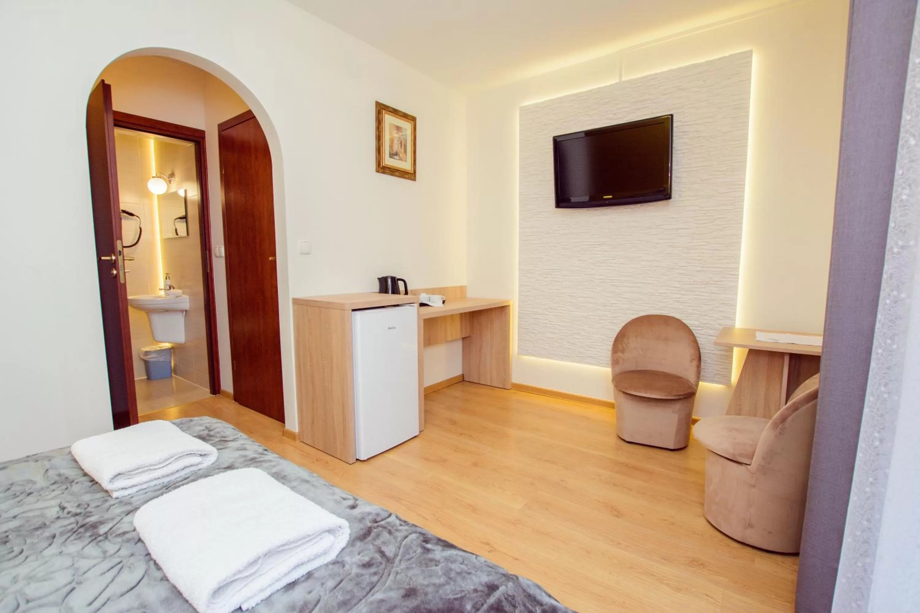 Bed in Leśny Dworek Biały Dunajec