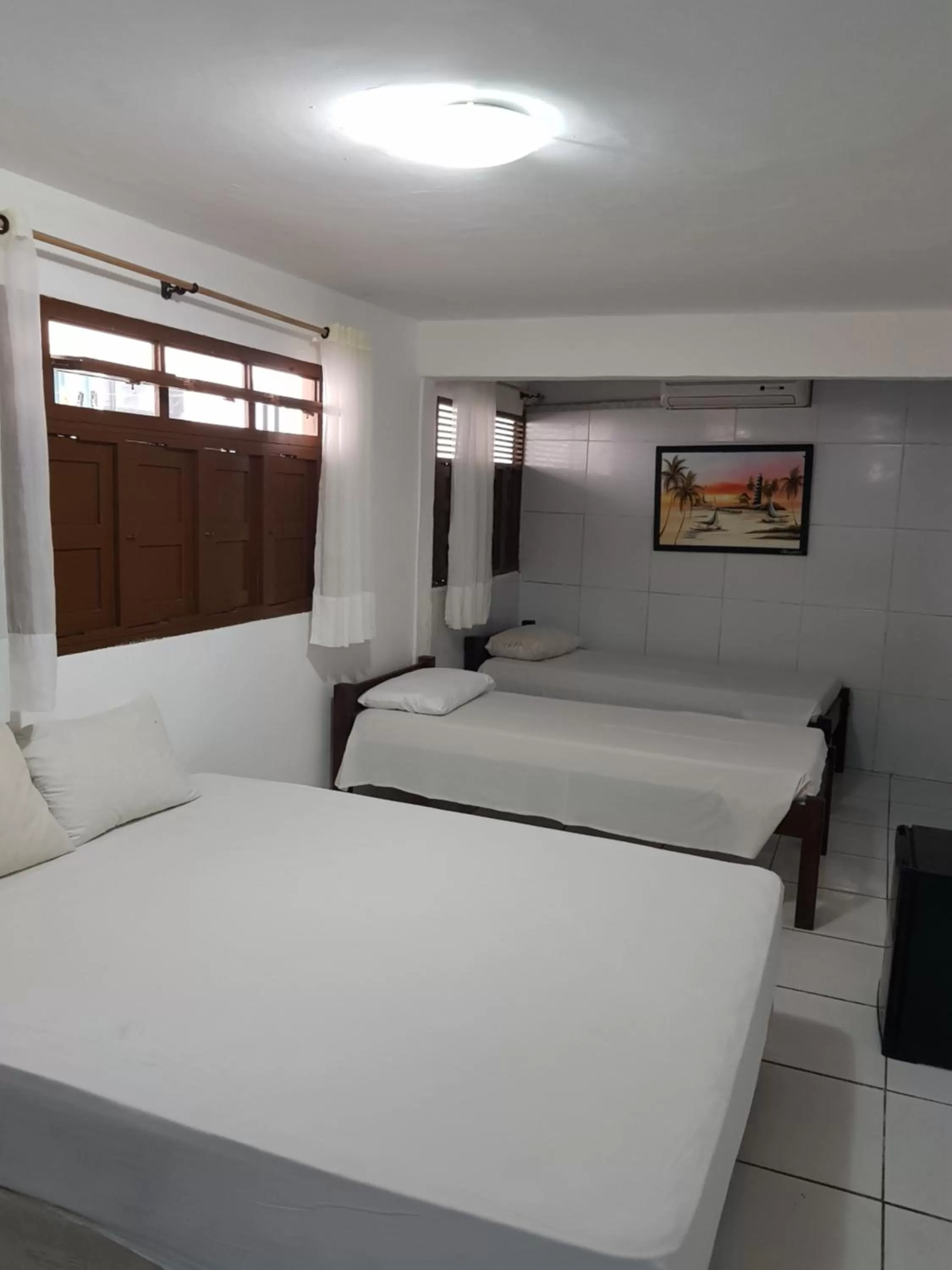 Bed in Hotel Pousada Maravista