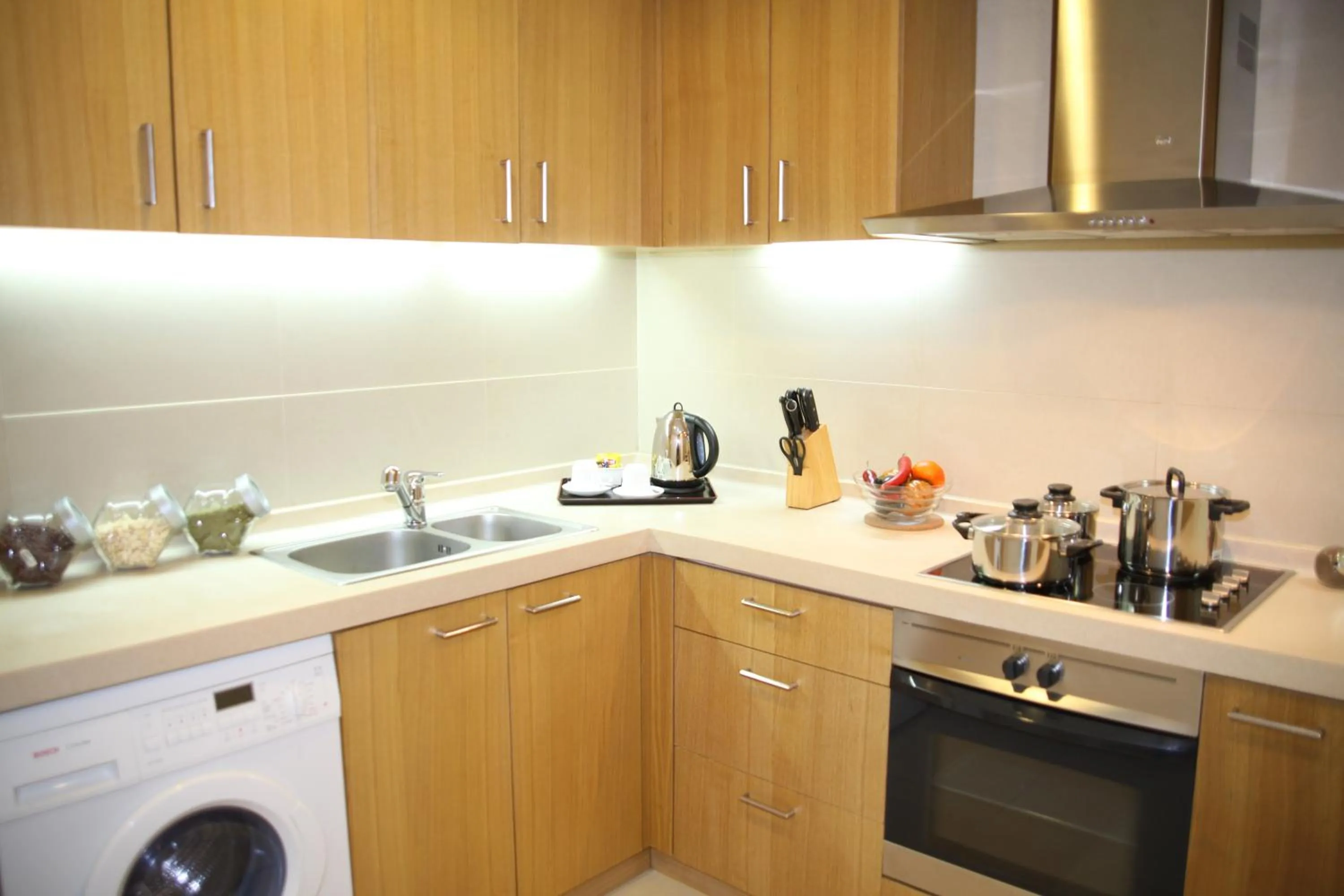 Kitchen or kitchenette in Somerset International Building Tianjin