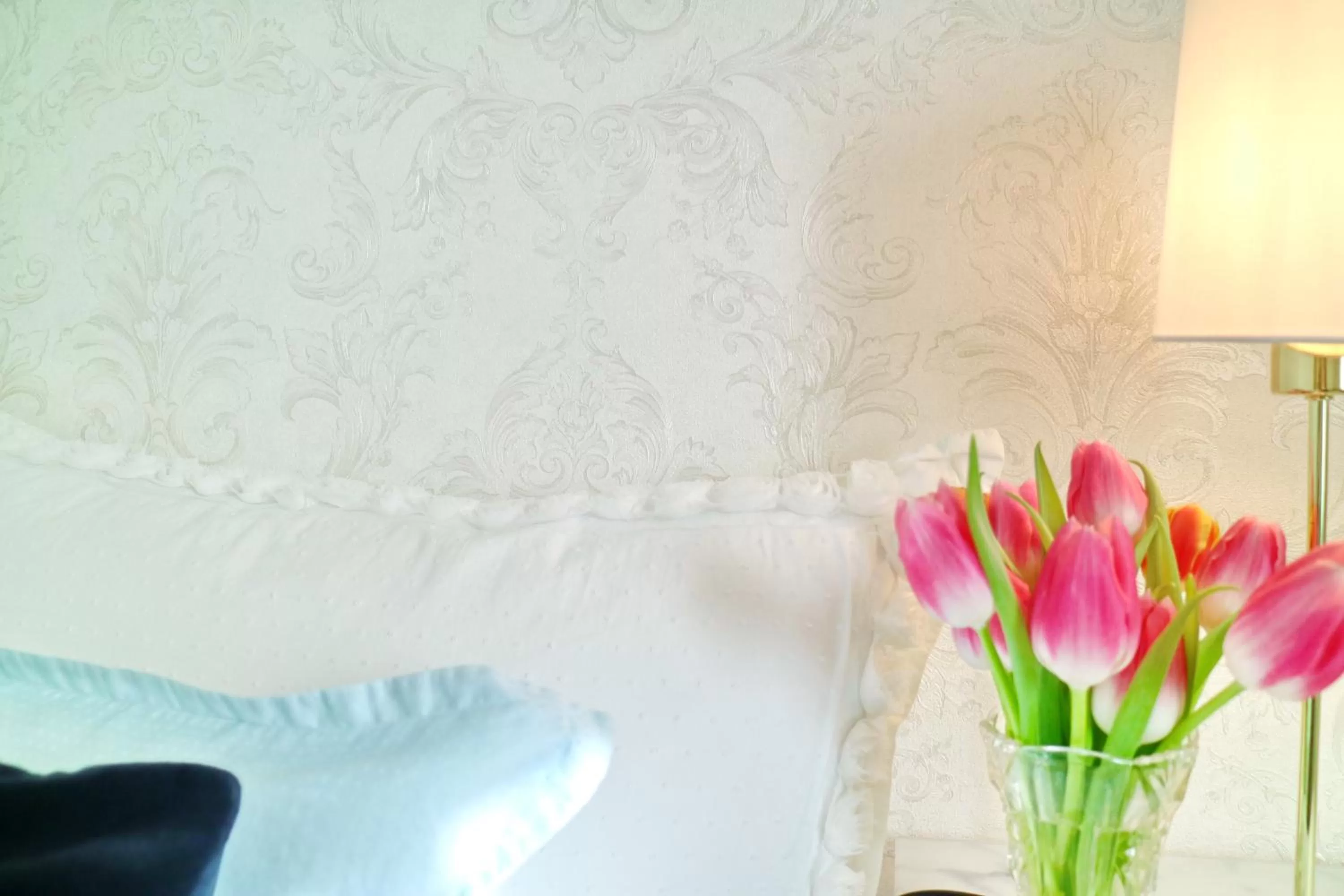 Bed in Vänerport Lakefront Hotell