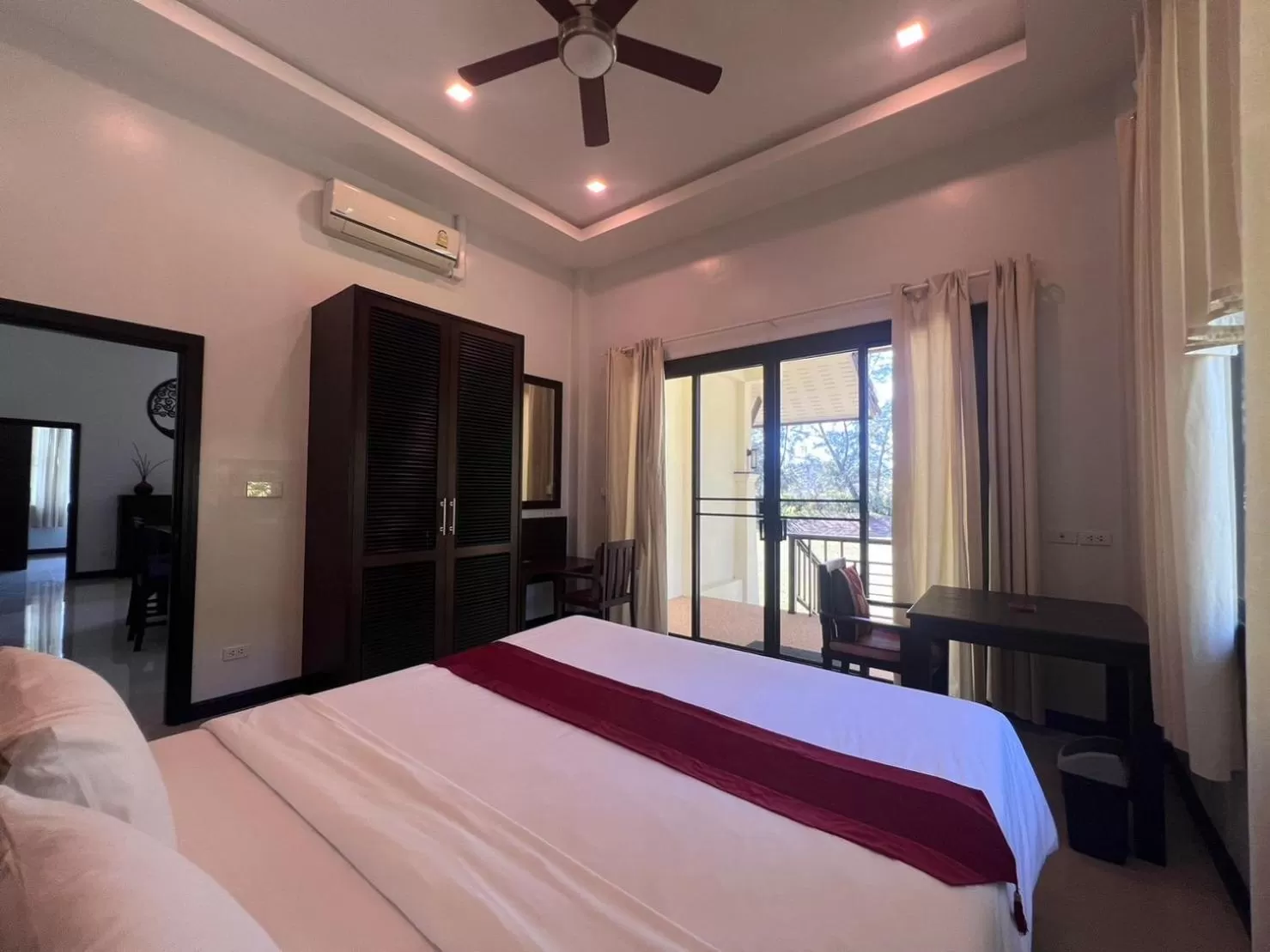 Bed in ThaiLife Wellness & Meditation Resort- SHA Plus