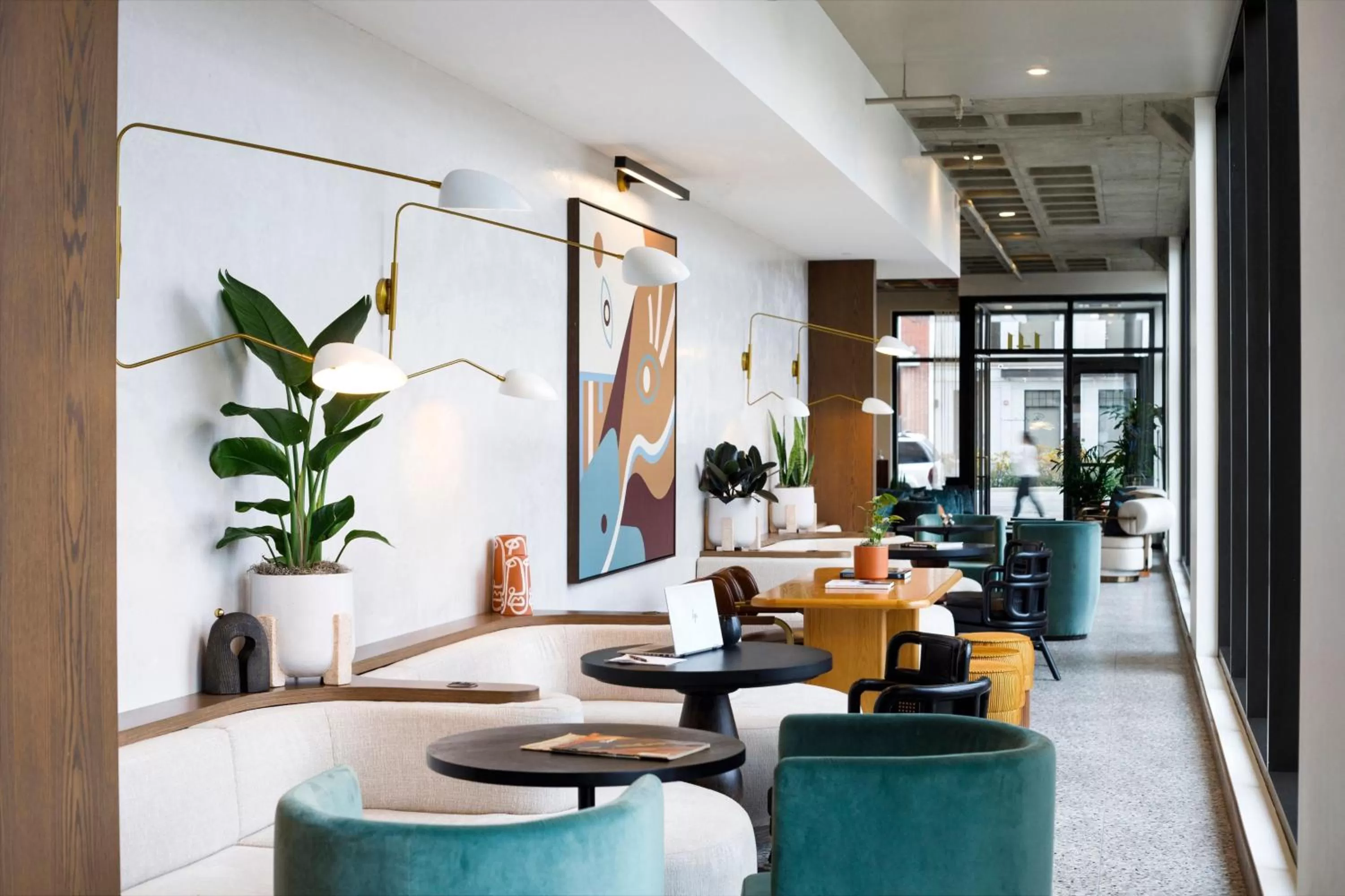 Lobby or reception in Hotel Indy, Indianapolis, a Tribute Portfolio Hotel