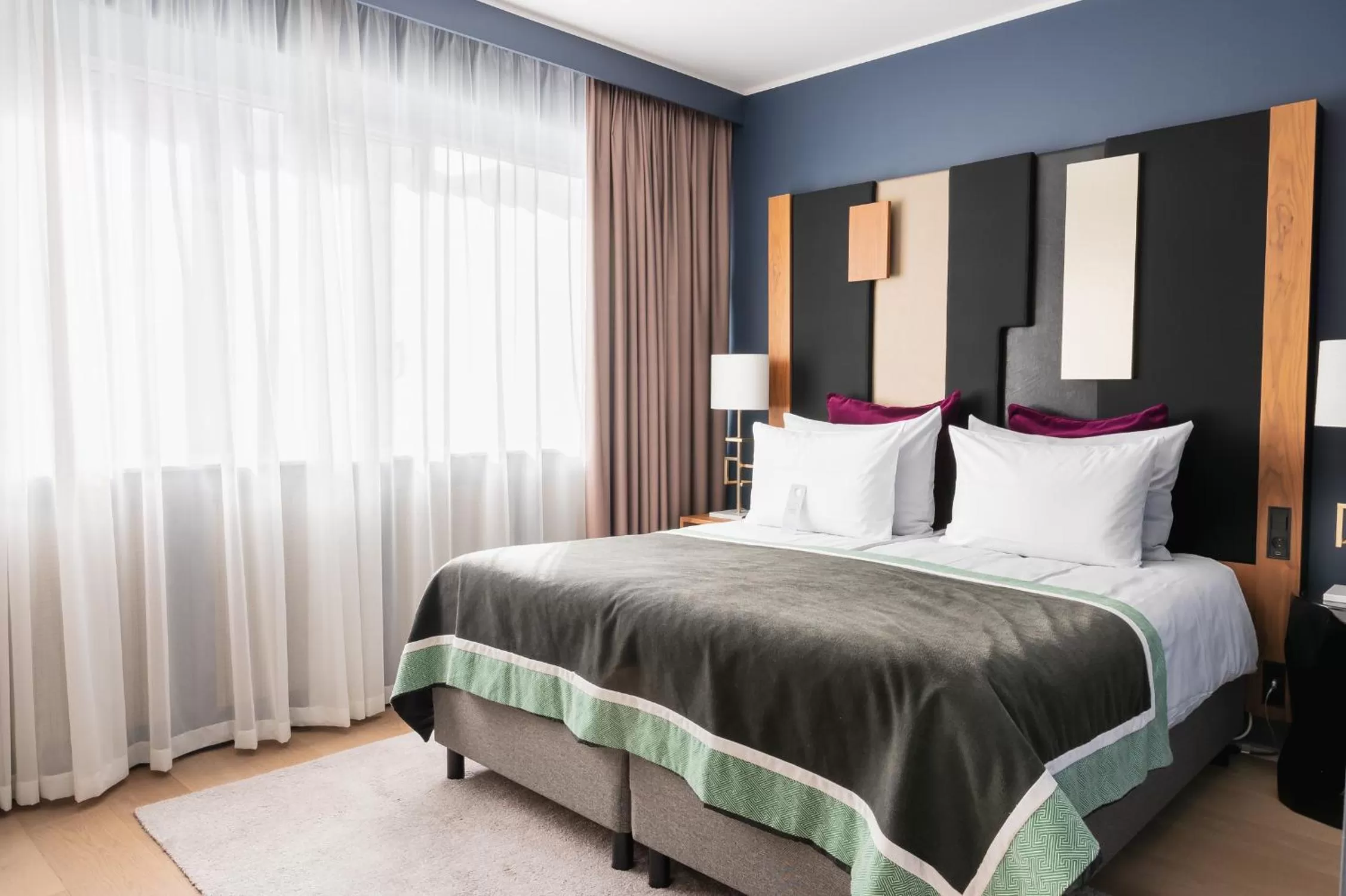 Bed in Hotel Skt Petri