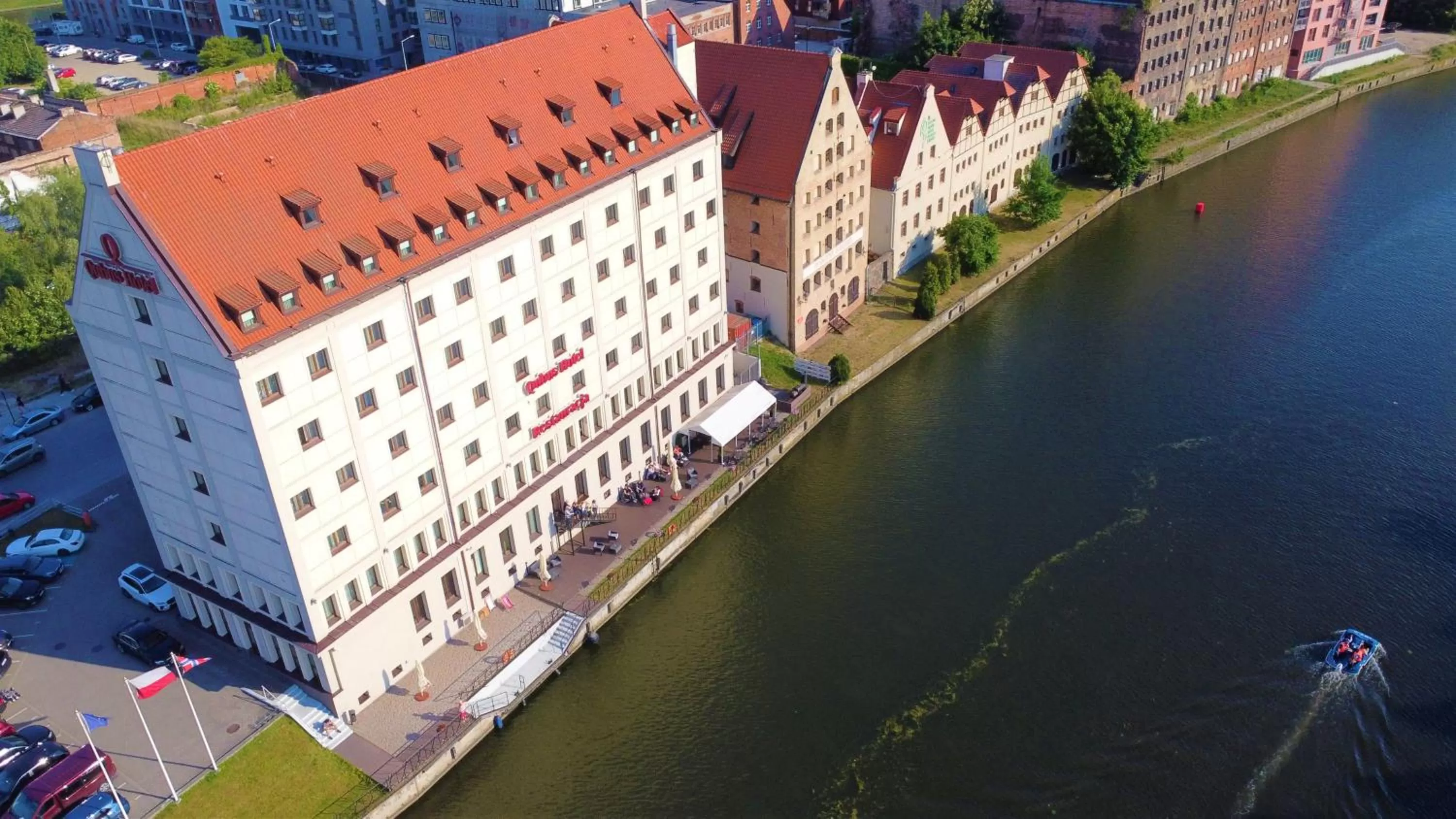 Property building in Qubus Hotel Gdańsk