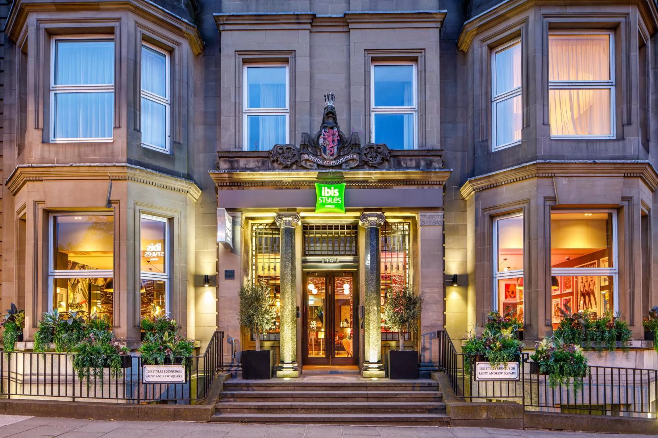 Facade/entrance in ibis Styles Edinburgh St Andrew Square