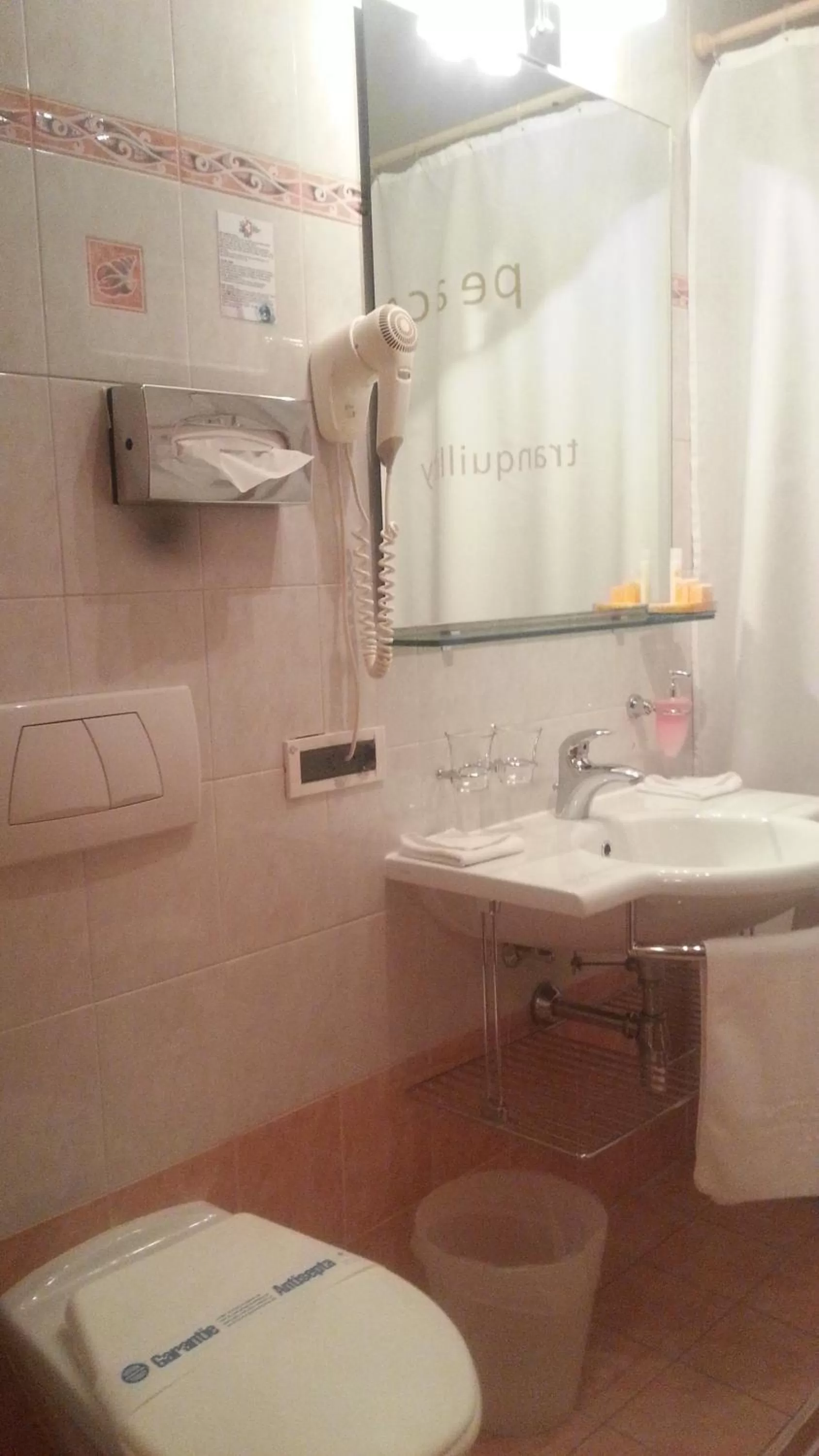 Bathroom in Hotel Federale