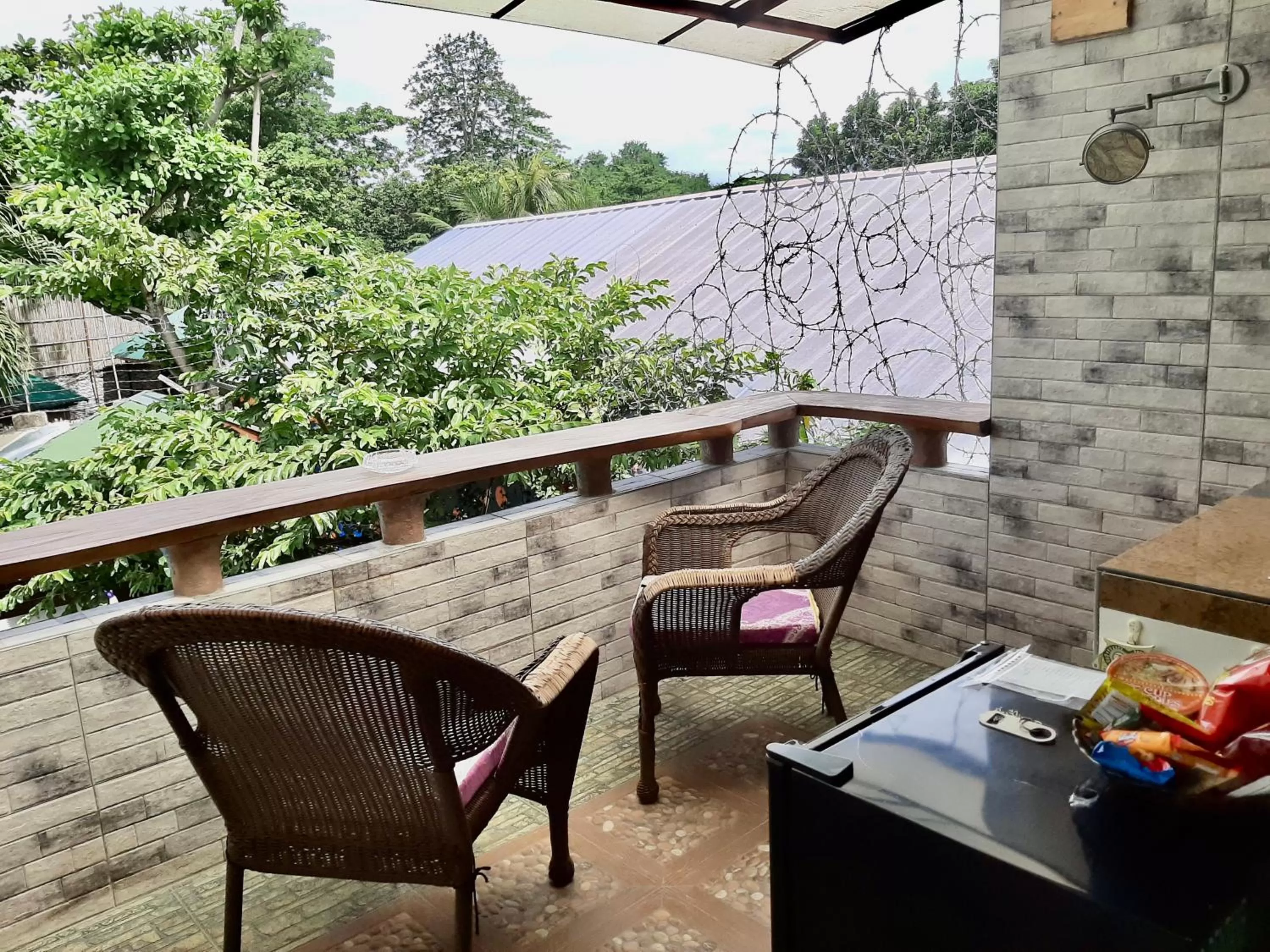 Balcony/Terrace in Lala Panzi Bed and Breakfast