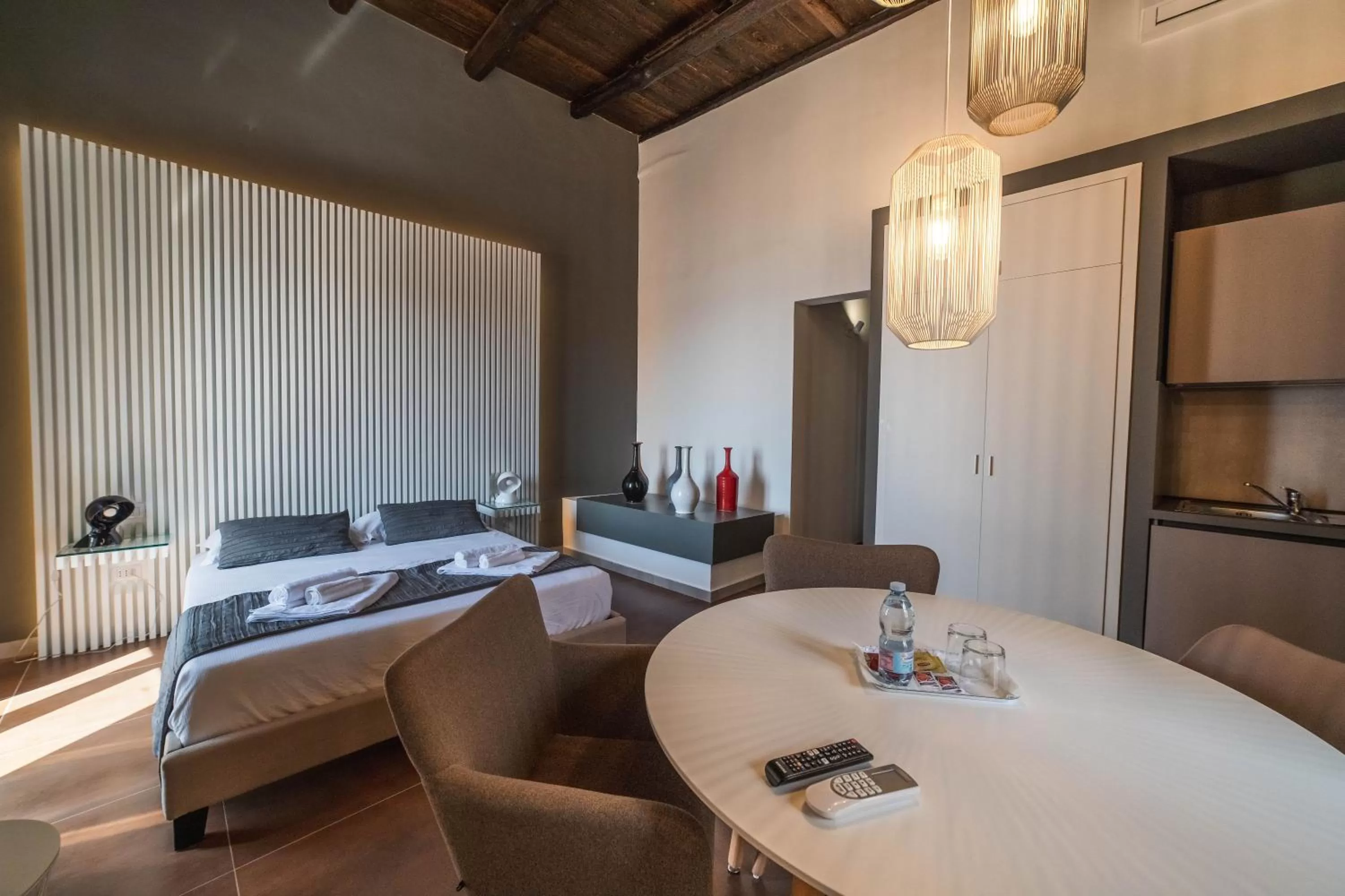 Photo of the whole room, Bed in Residenza Nausicaa - 50 meters from the beach