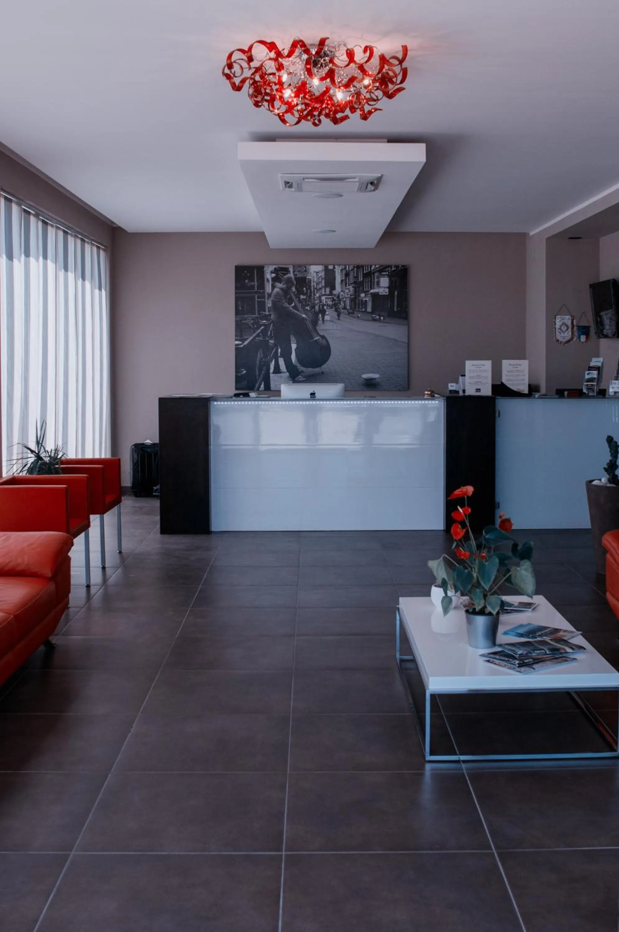 Lobby or reception in Hotel I Crespi