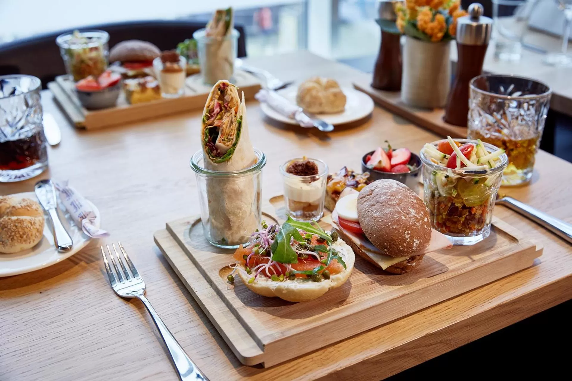 Food in Lindner Hotel Antwerp, part of JdV by Hyatt