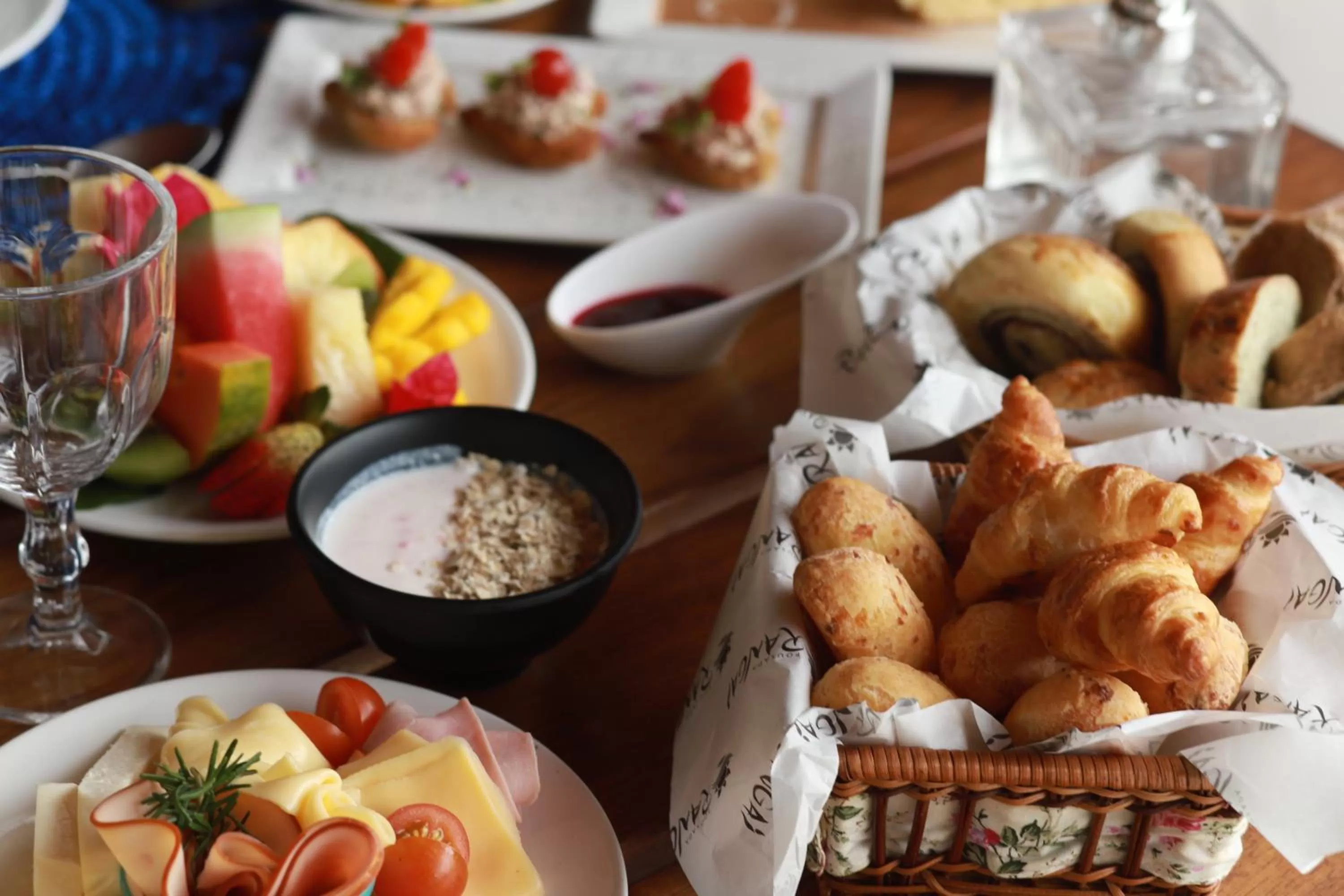 Breakfast in Pousada Rangai