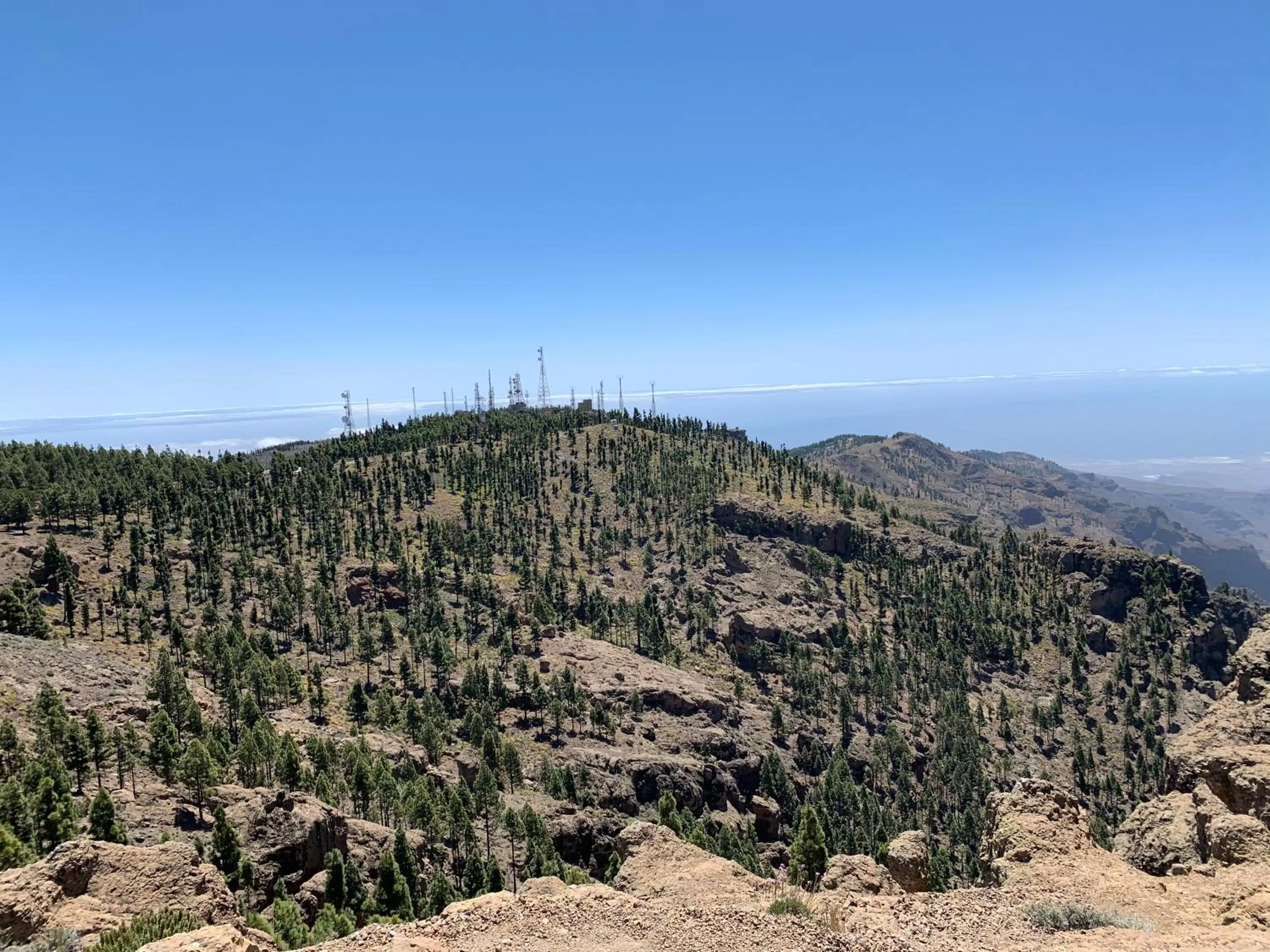 Natural landscape in Villa Rosaura