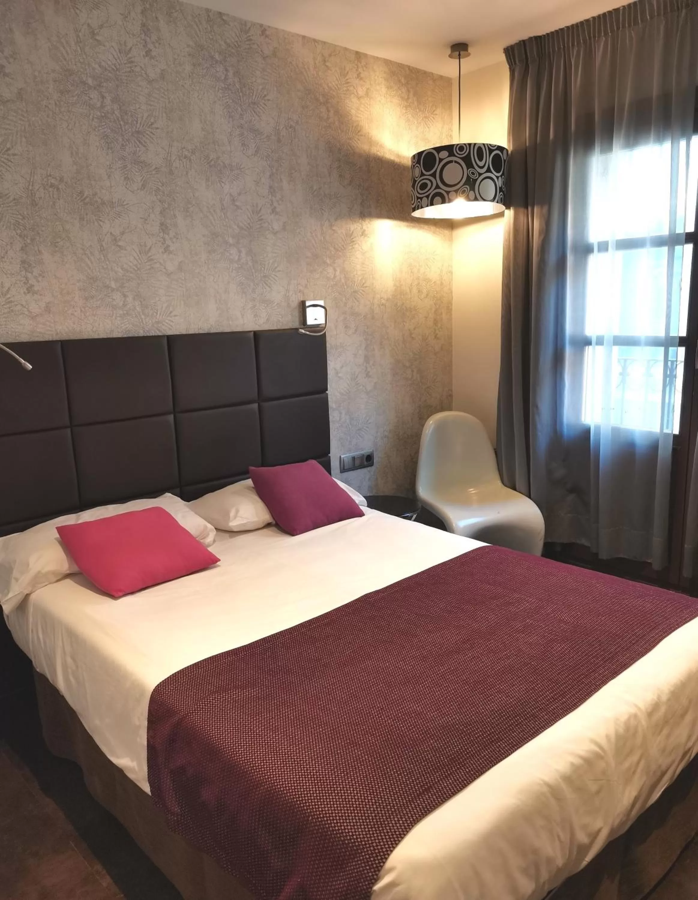 Bed in Hotel Lloret Ramblas