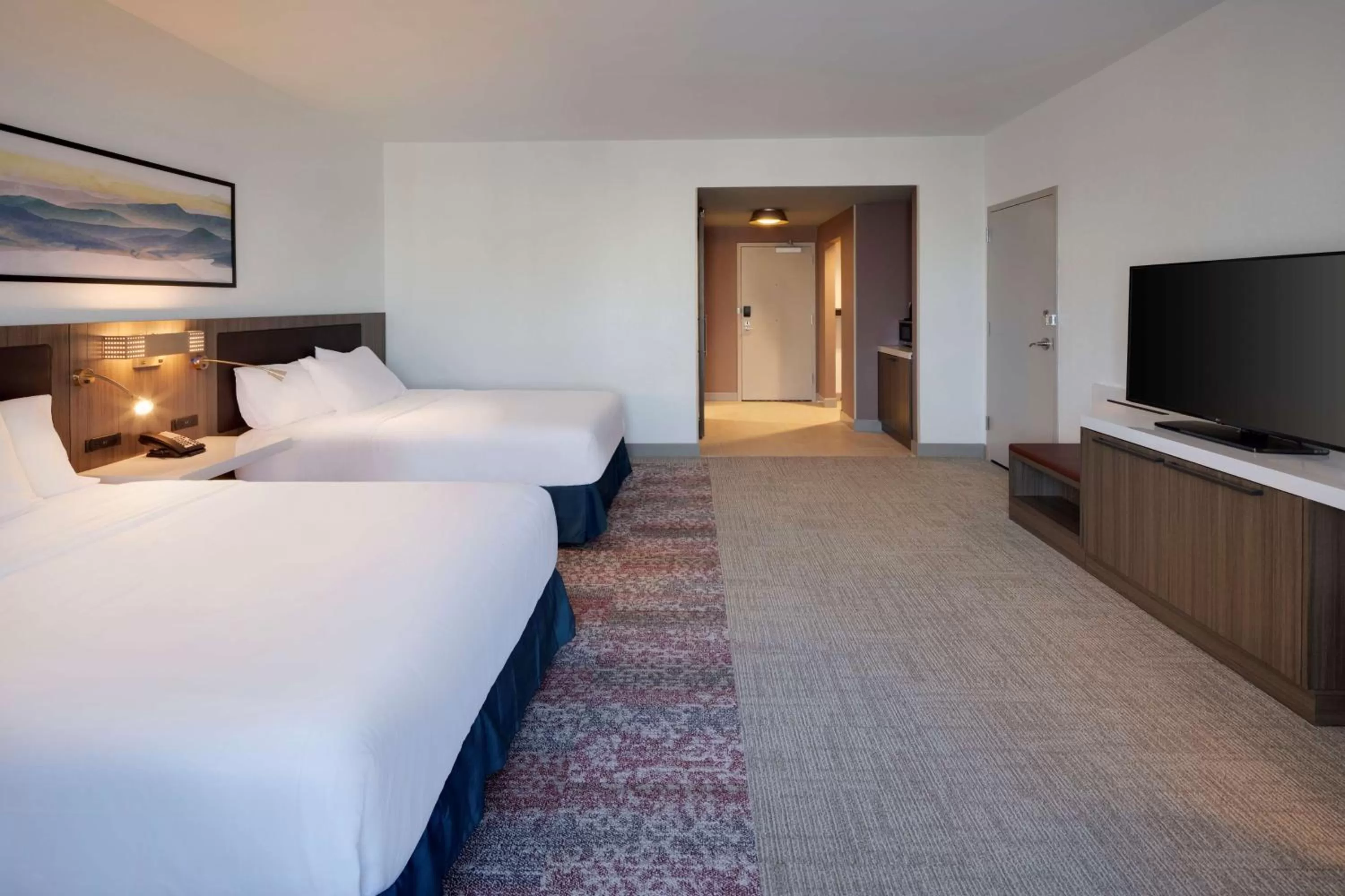 Bed in Hilton Garden Inn Haymarket