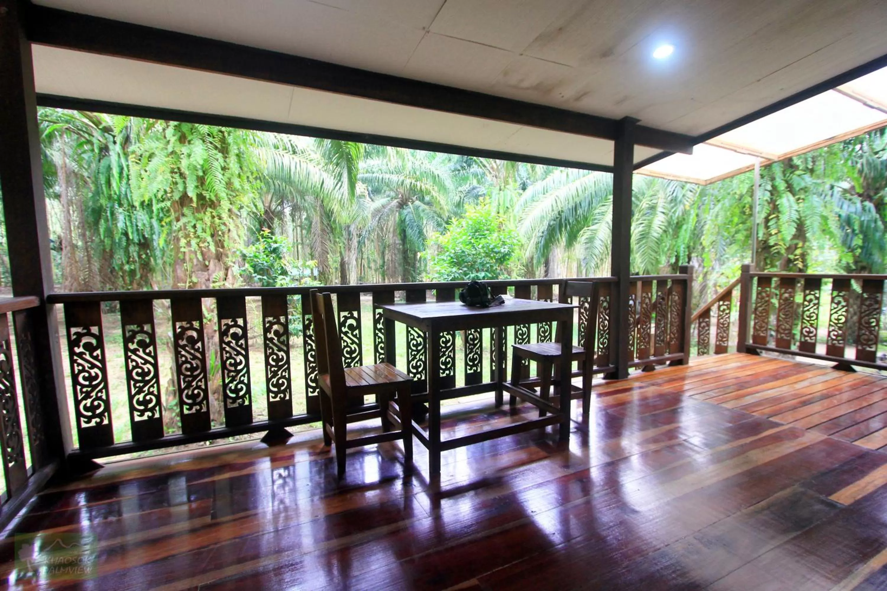 Balcony/Terrace in Khao Sok Palmview Resort