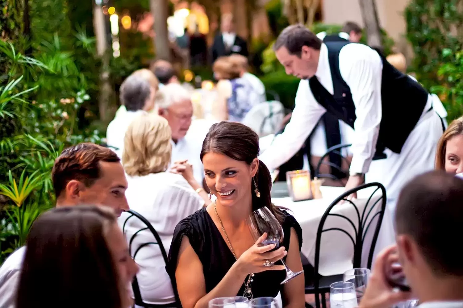 Patio in Planters Inn - Charleston