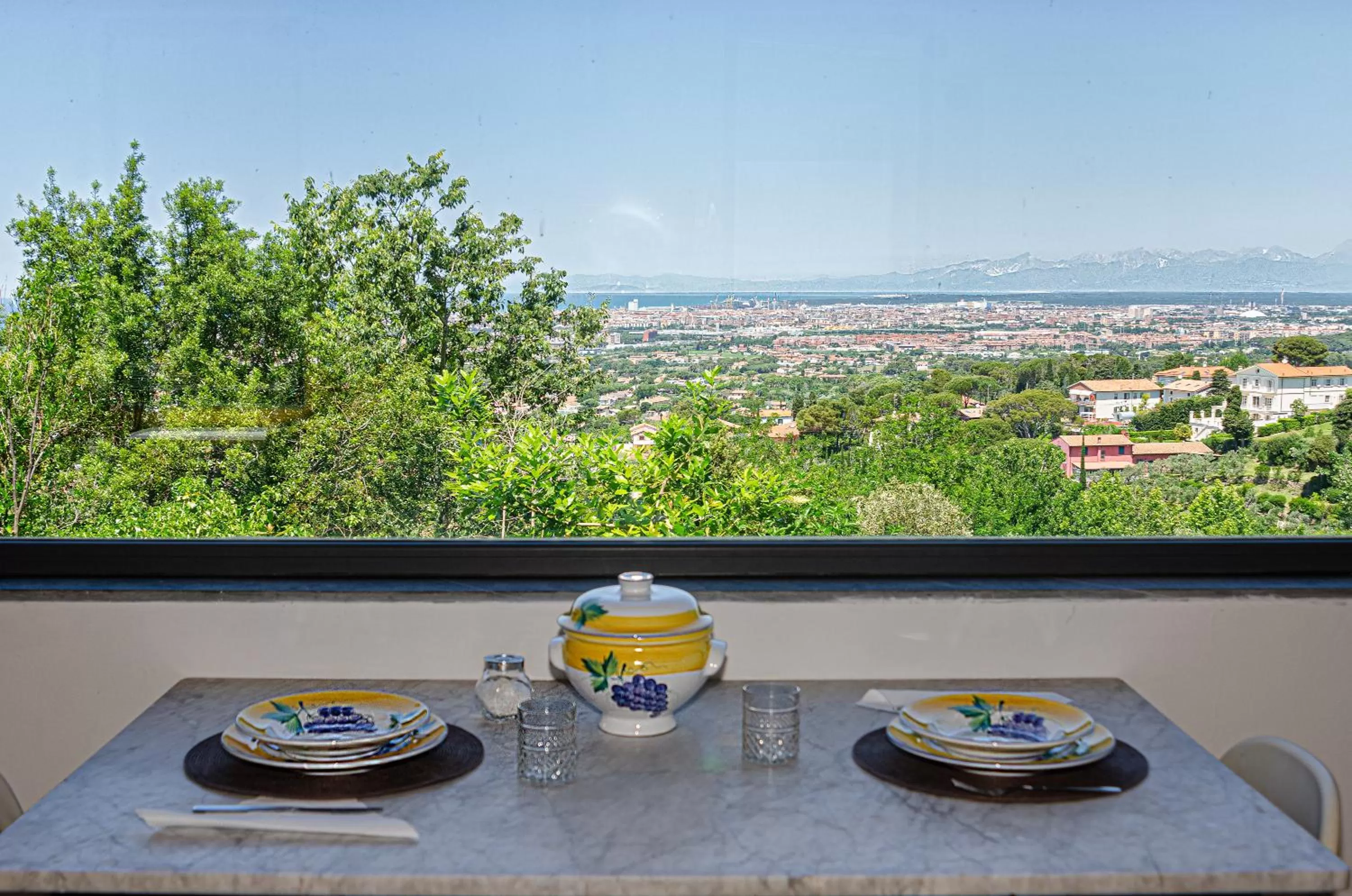 City view in Villa Eugenia